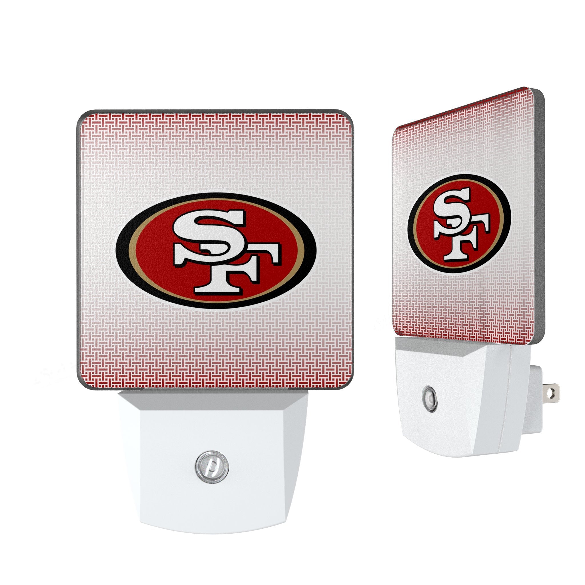 San Francisco 49ers Linen Night Light 2-Pack