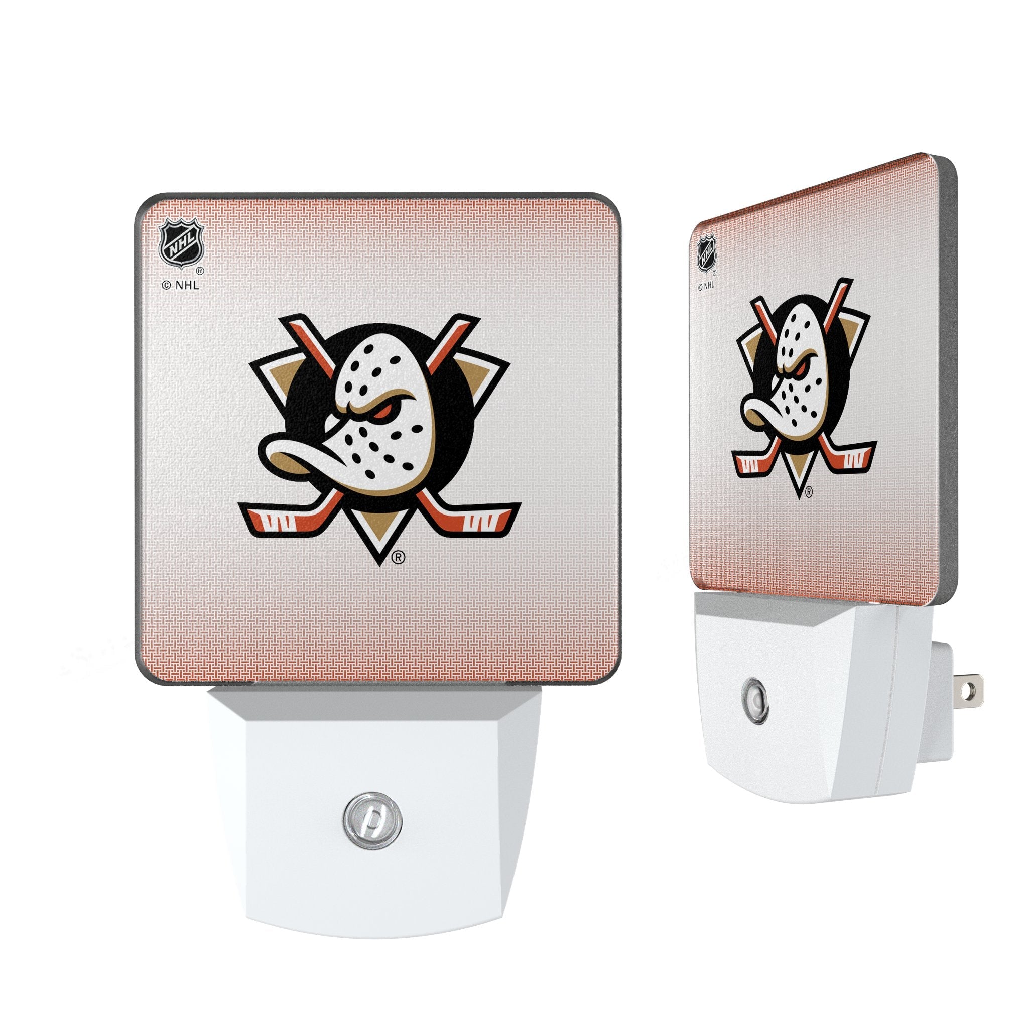 Anaheim Ducks Linen Night Light 2-Pack 1