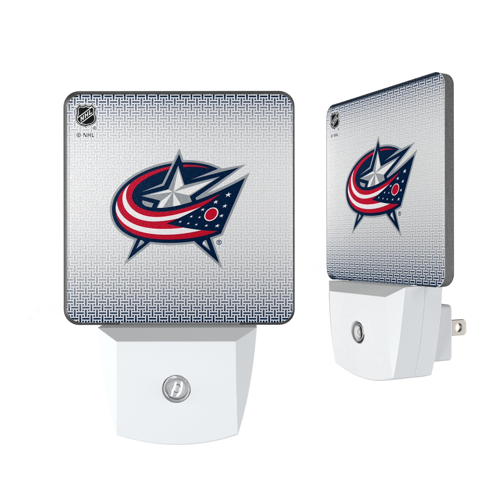 Columbus Blue Jackets Linen Night Light 2-Pack