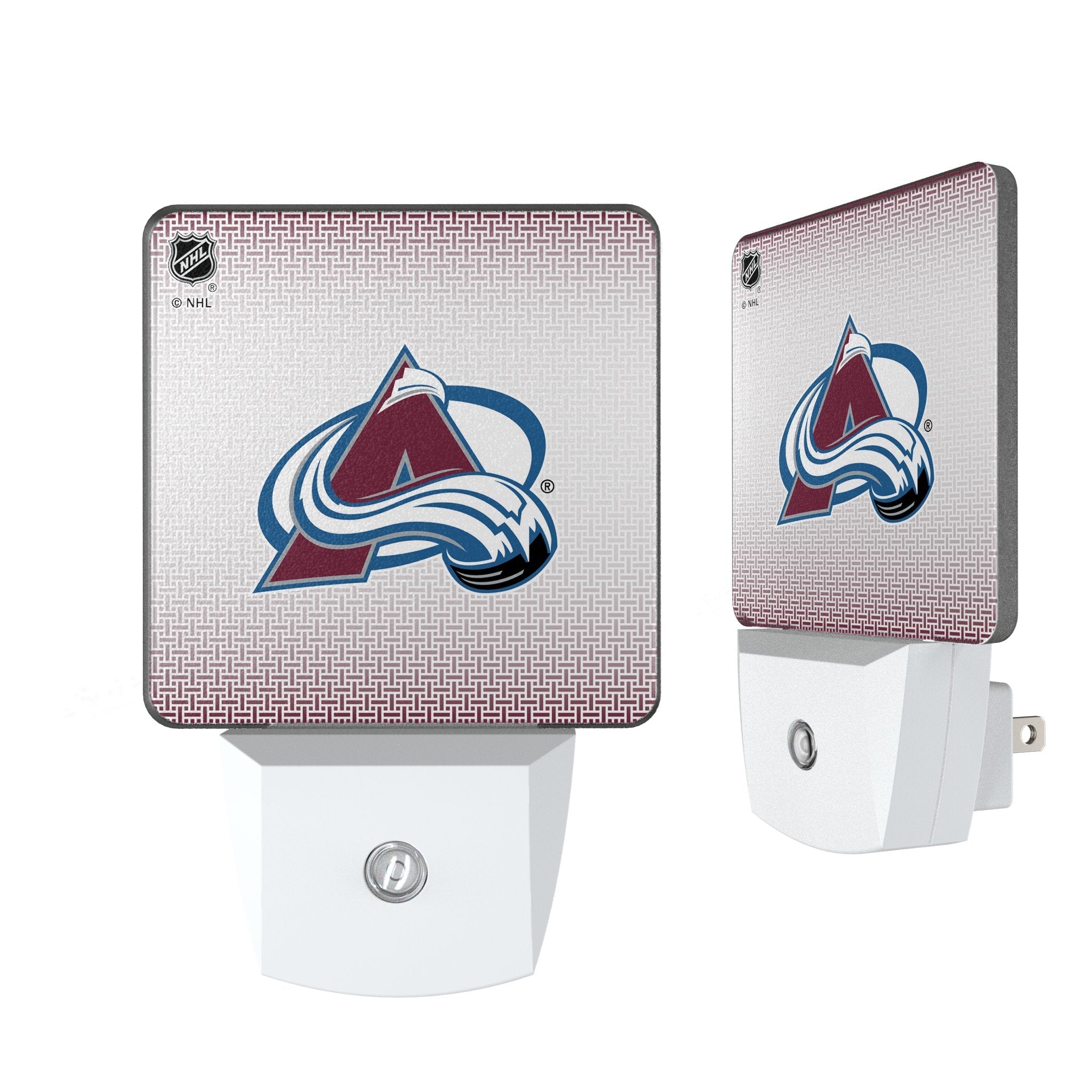 Colorado Avalanche Linen Night Light 2-Pack