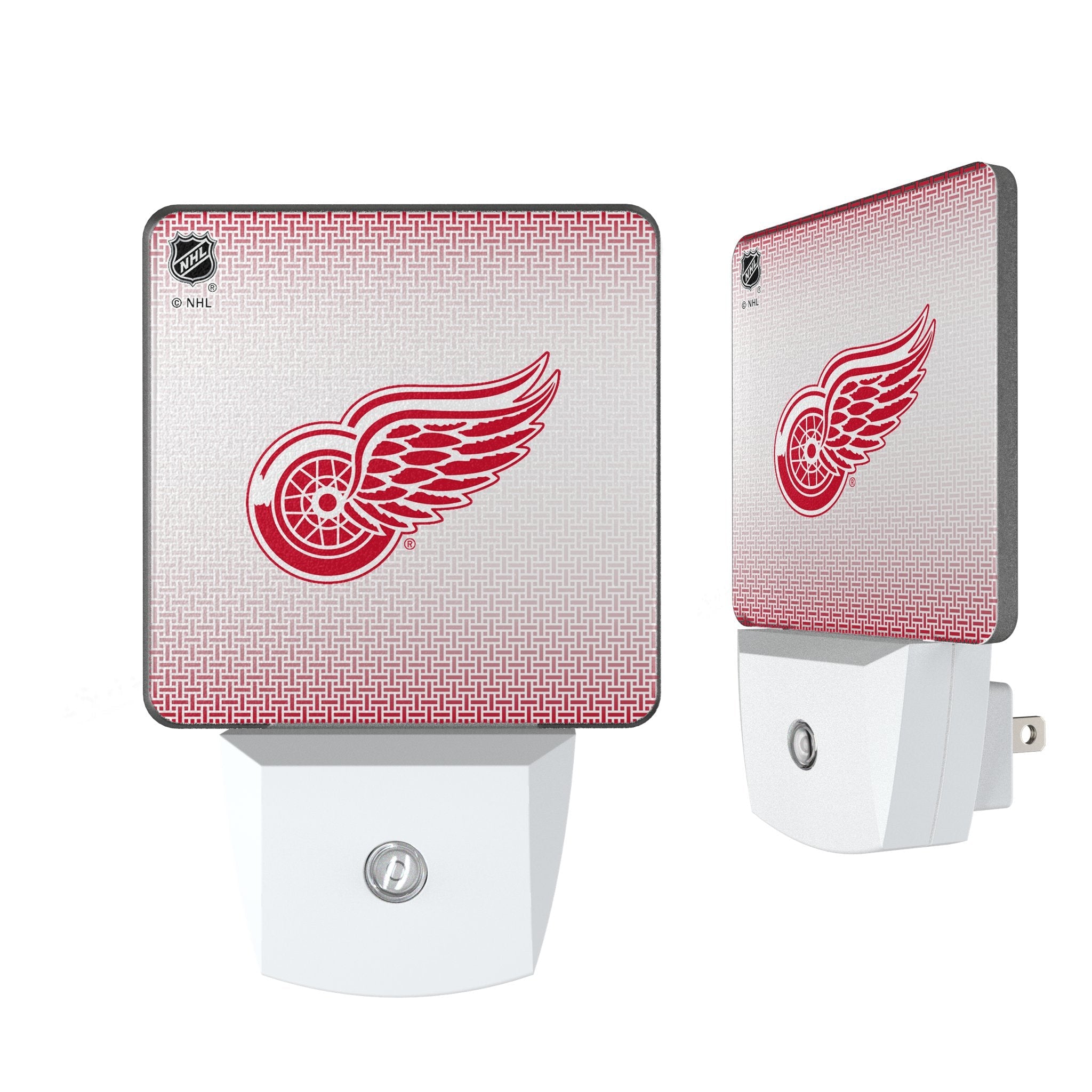 Detroit Red Wings Linen Night Light 2-Pack