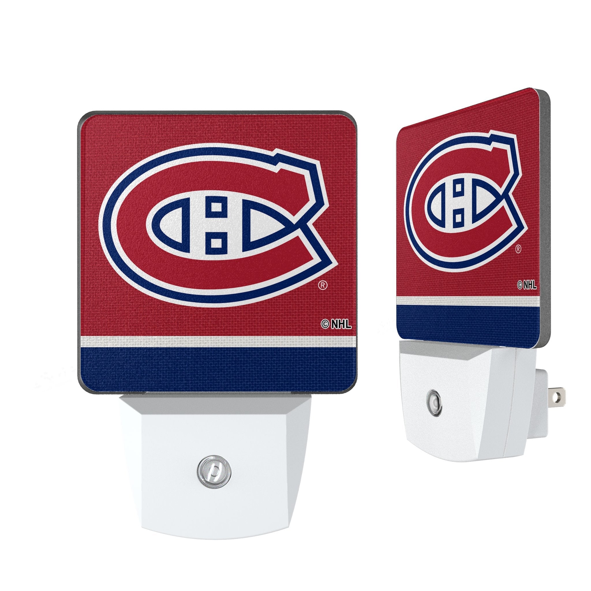 Montreal Canadiens Stripe Night Light 2-Pack
