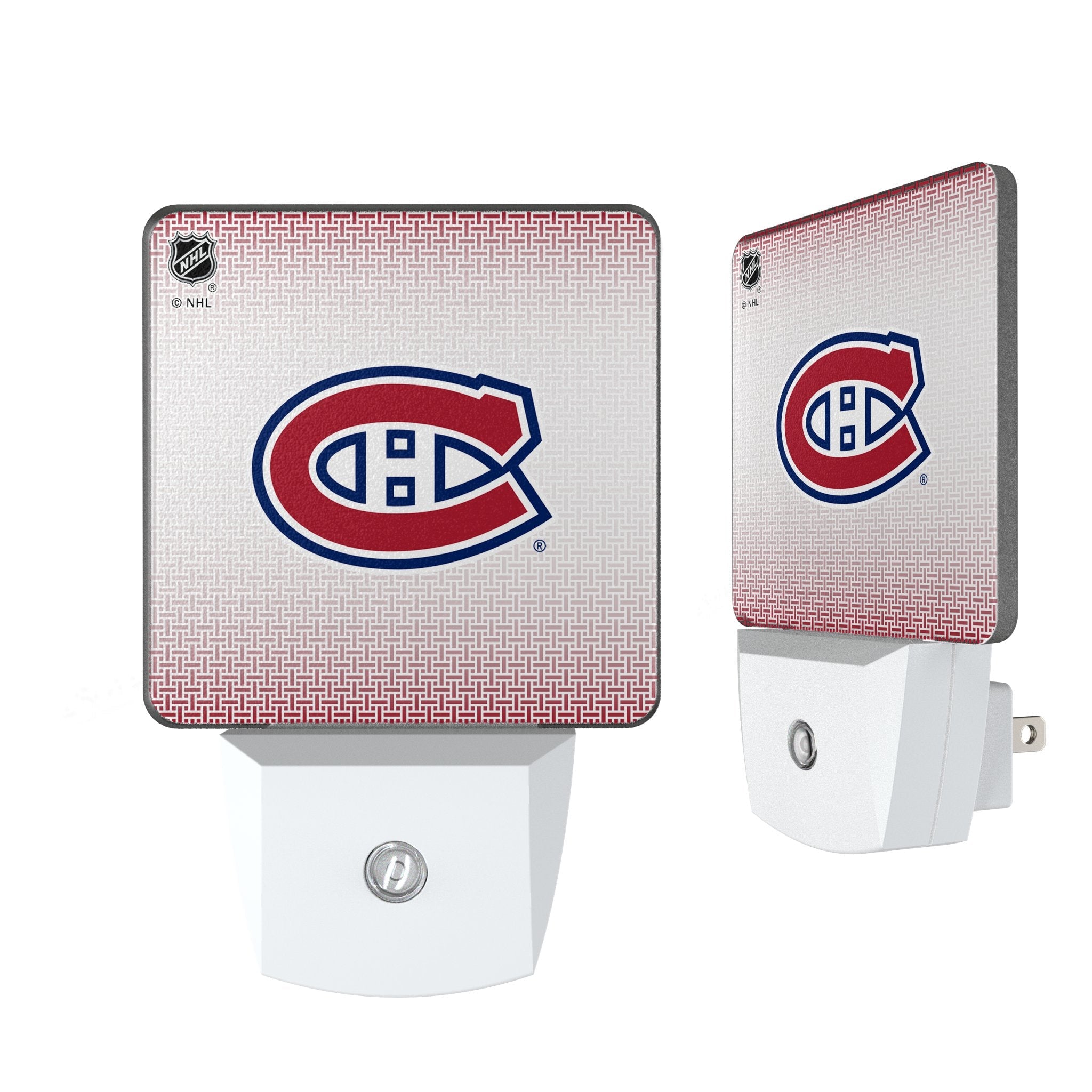 Montreal Canadiens Linen Night Light 2-Pack