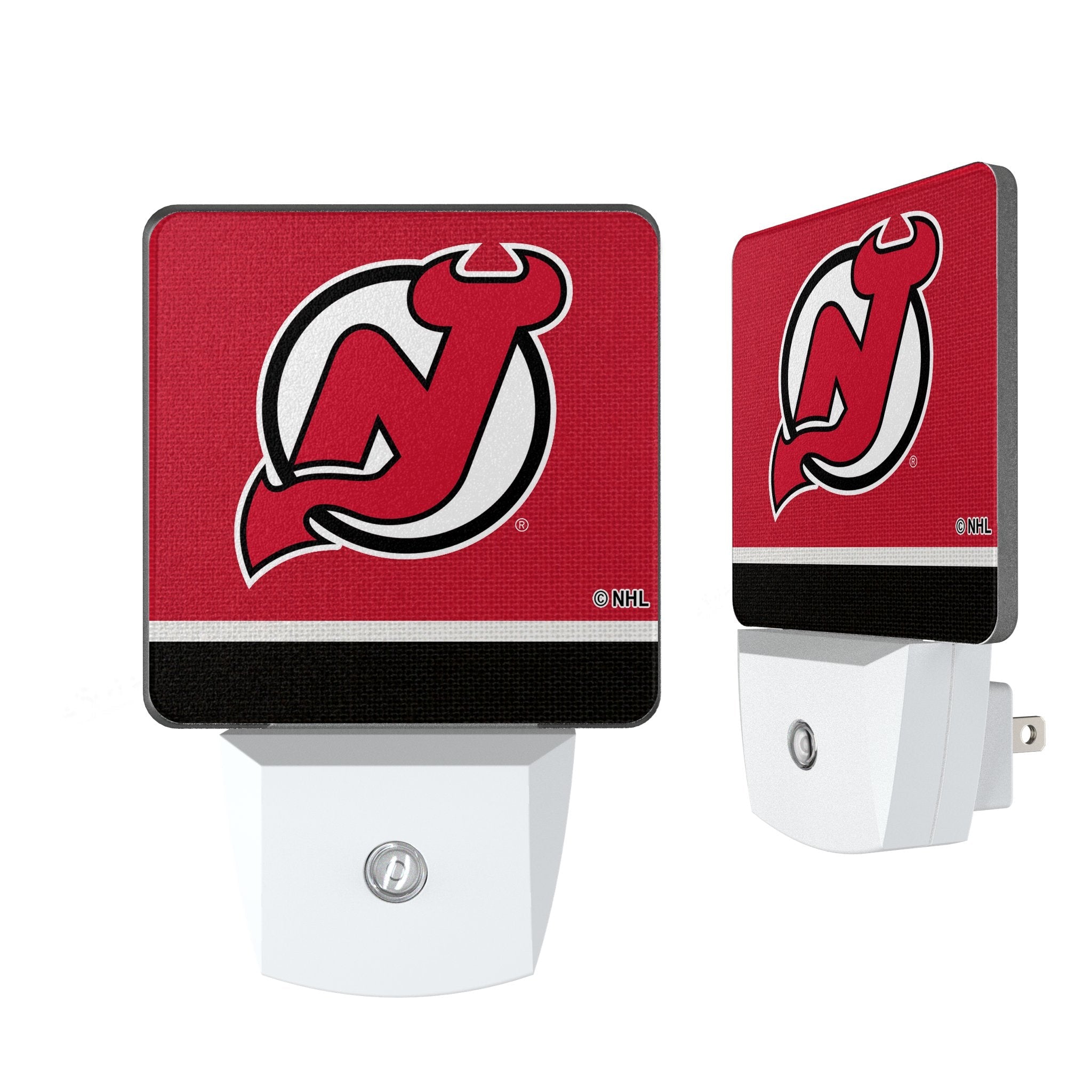 New Jersey Devils Stripe Night Light 2-Pack