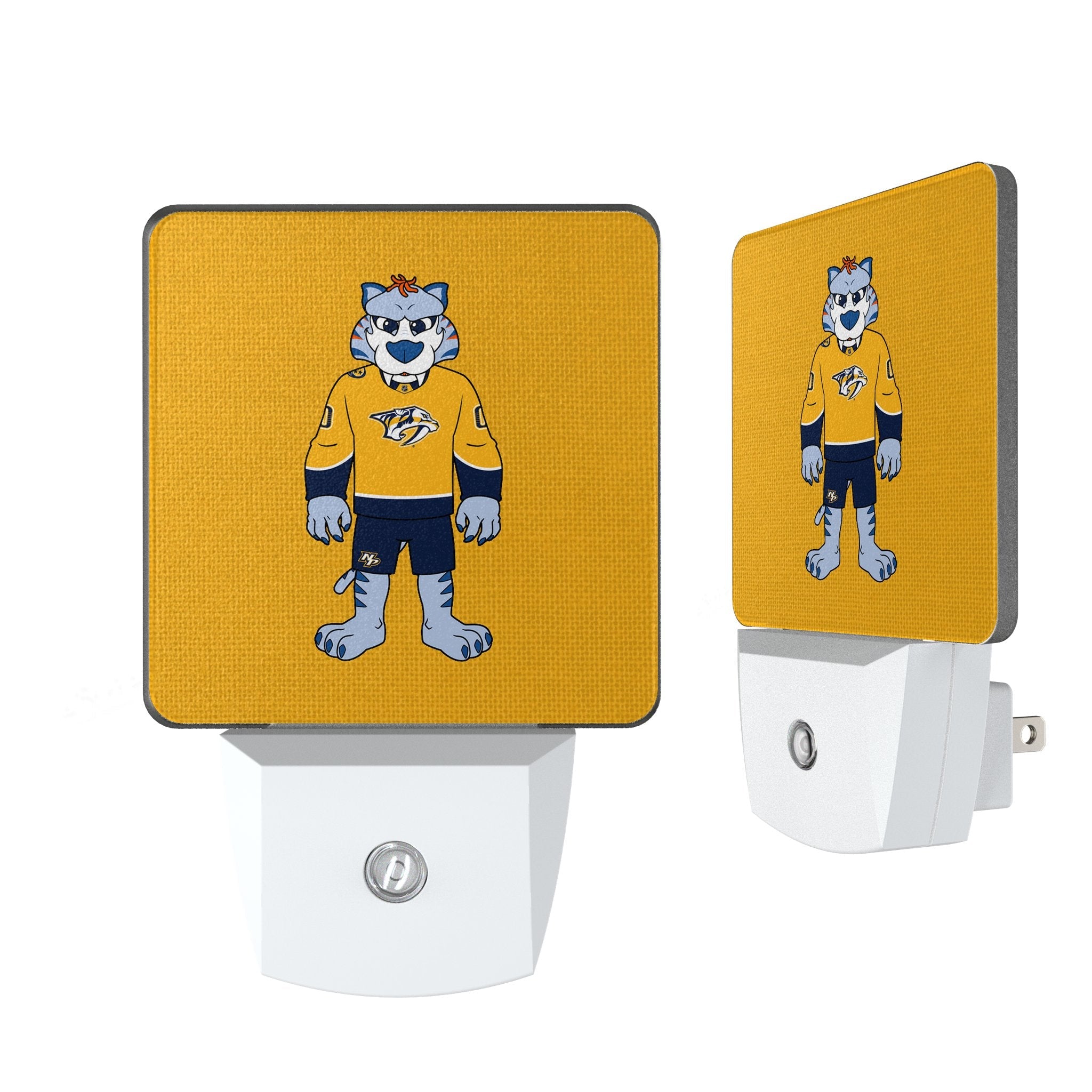 Nashville Predators Solid Night Light 2-Pack 1