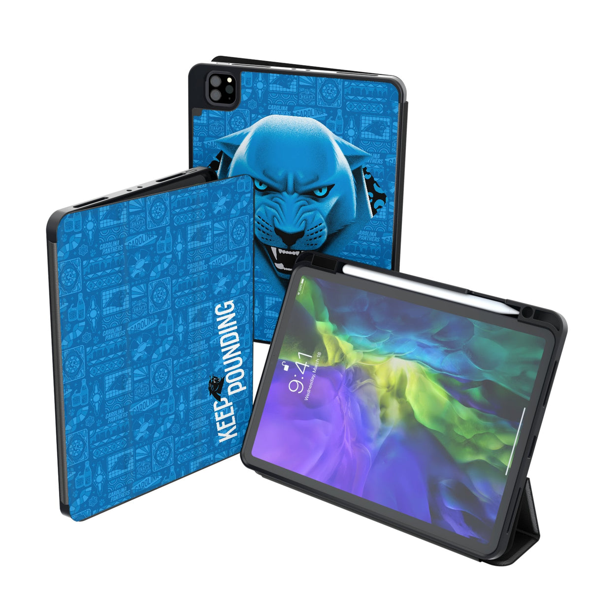 Carolina Panthers 2024 Illustrated Limited Edition Tablet Case 1