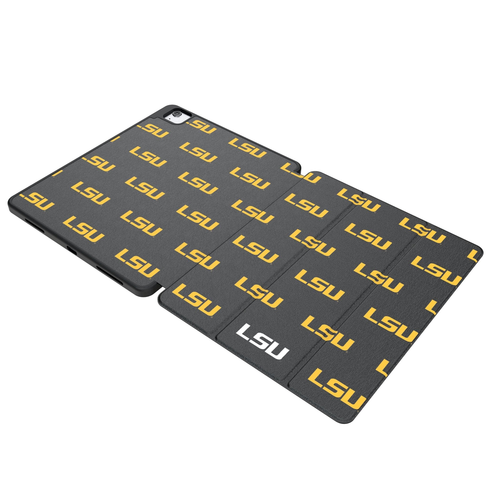 Louisiana State University Tigers Fashion Pattern Tablet Case for Apple iPad