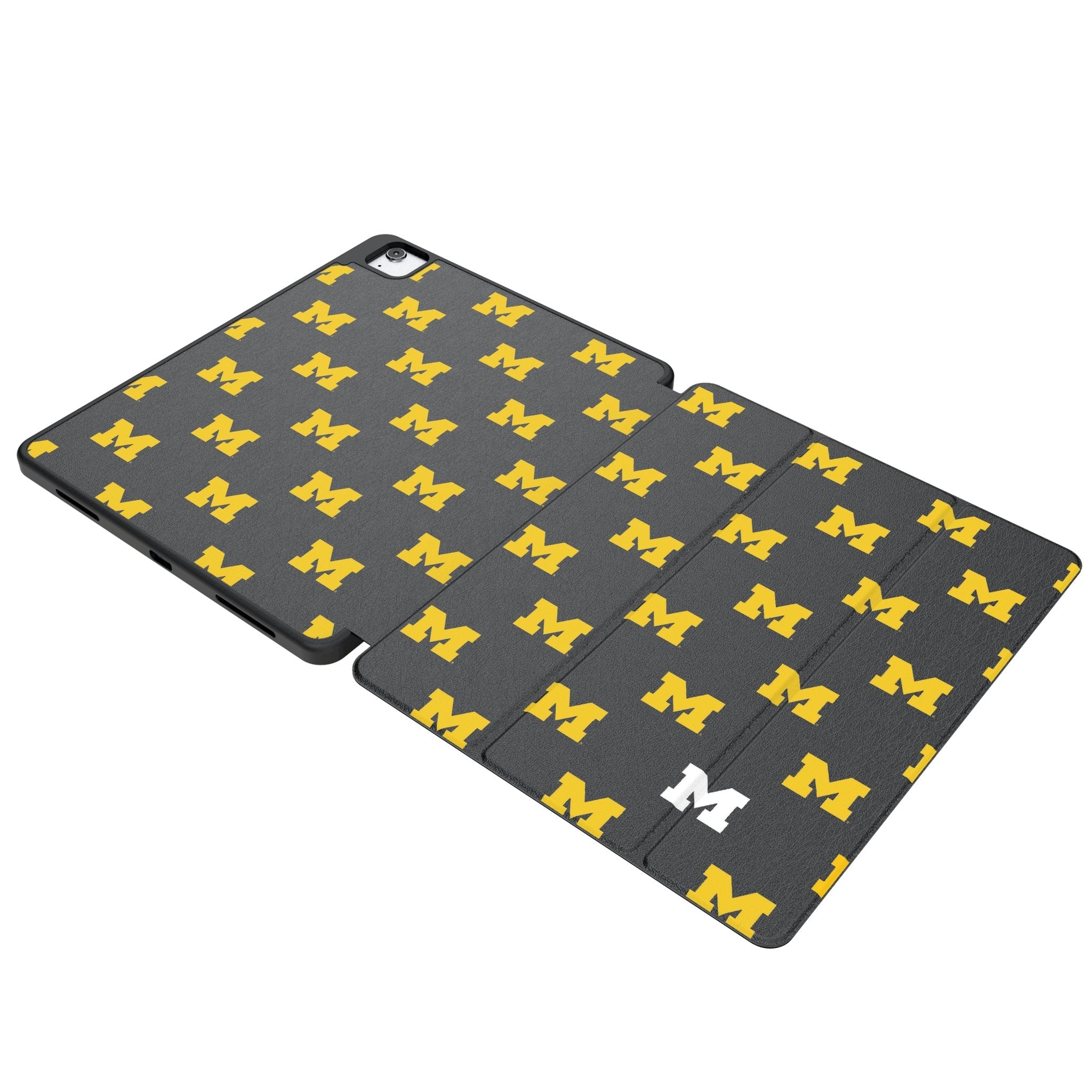 University of Michigan Wolverines Fashion Pattern Tablet Case for Apple iPad