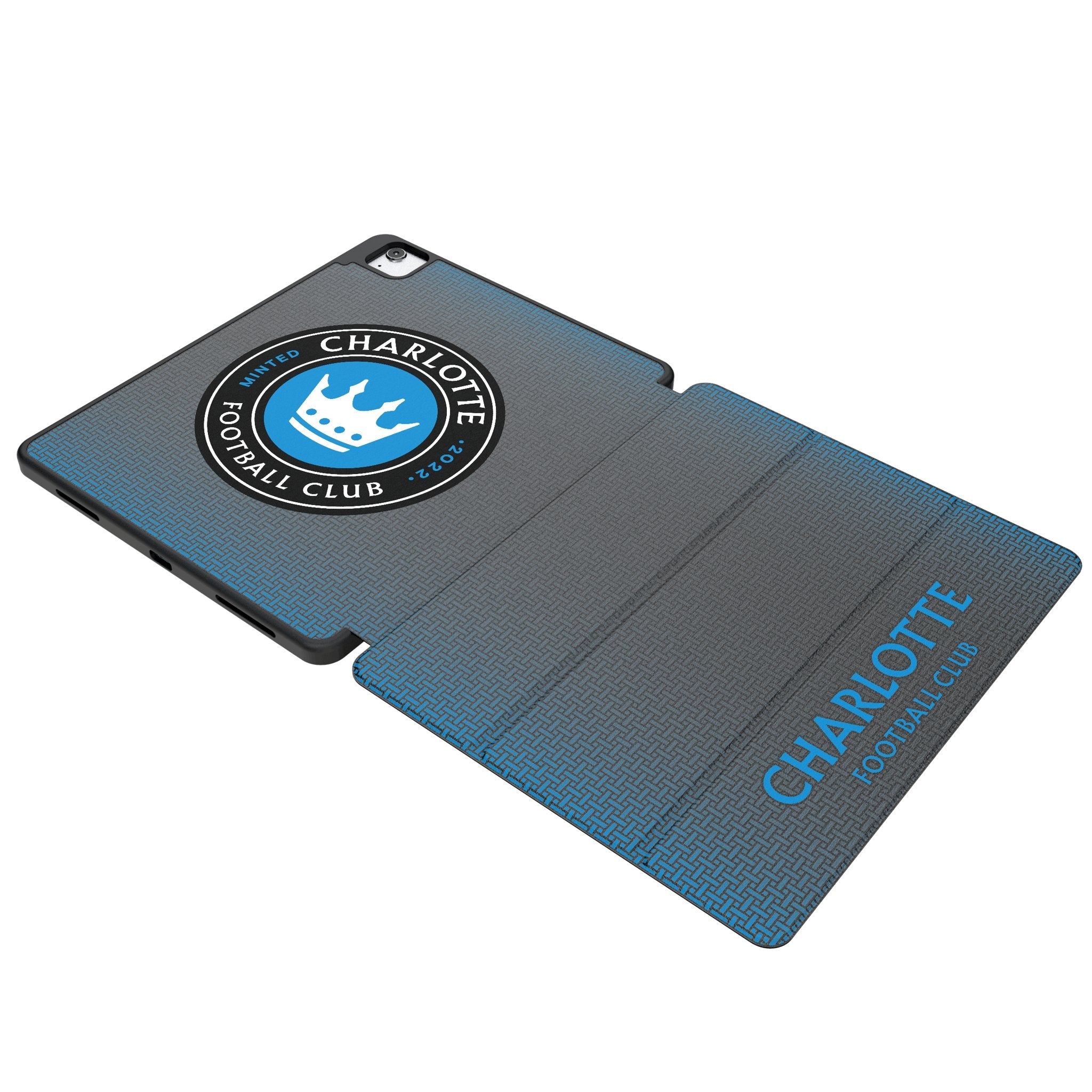 Charlotte FC Linen Tablet Case for Apple iPad