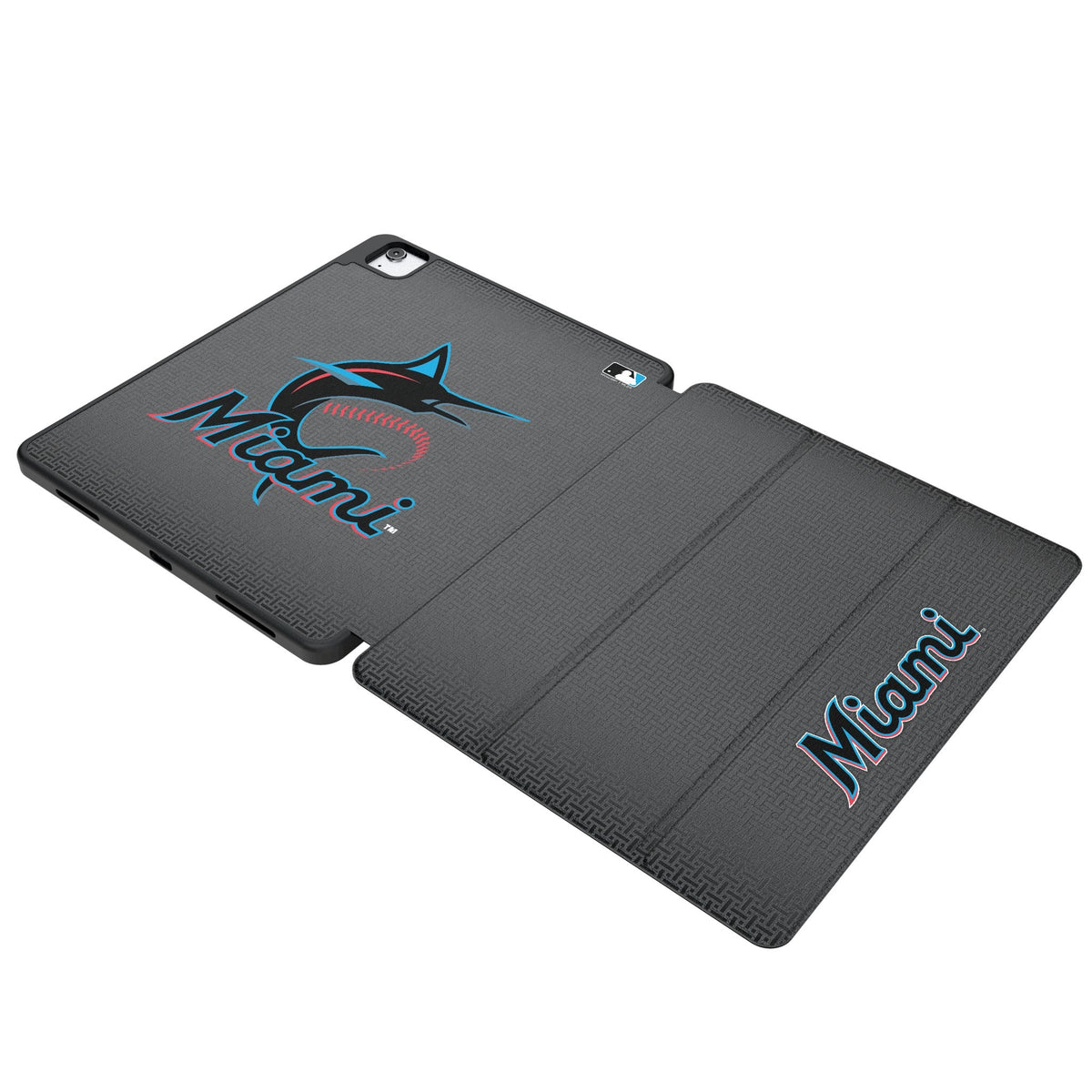 Miami Marlins Linen Tablet Case for Apple iPad 1
