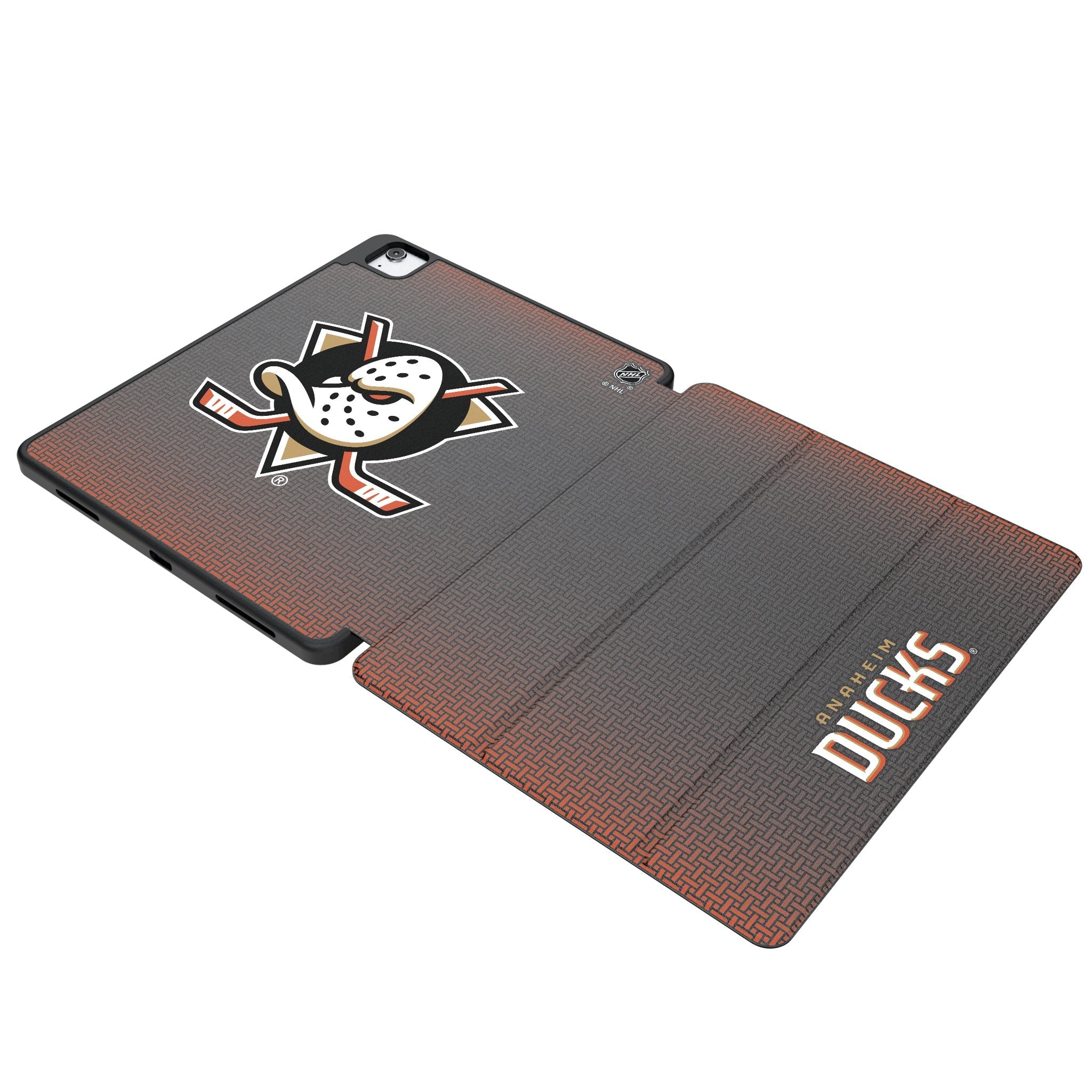 Anaheim Ducks Linen Tablet Case for Apple iPad 1