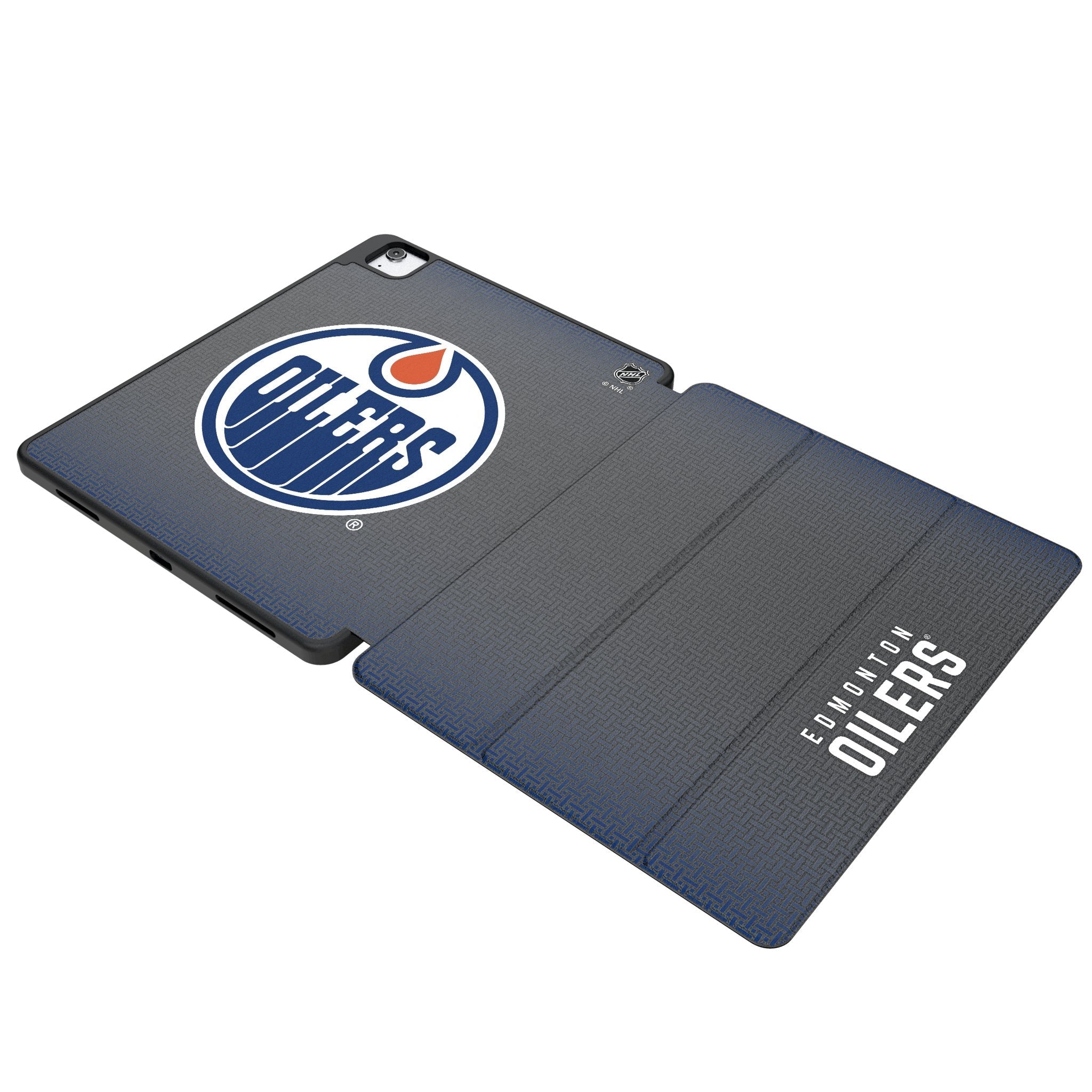 Edmonton Oilers Linen Tablet Case for Apple iPad