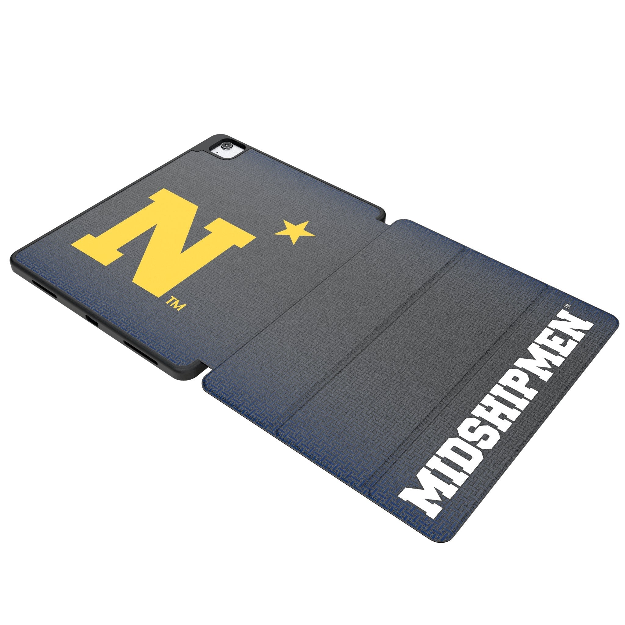 United State Naval Academy Midshipmen Linen Tablet Case for Apple iPad