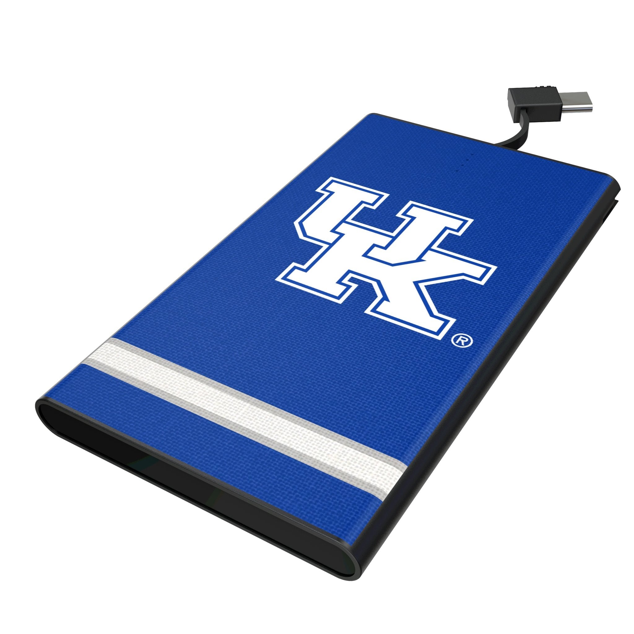University of Kentucky Wildcats Stripe 5000mAh Flat Powerbank 1