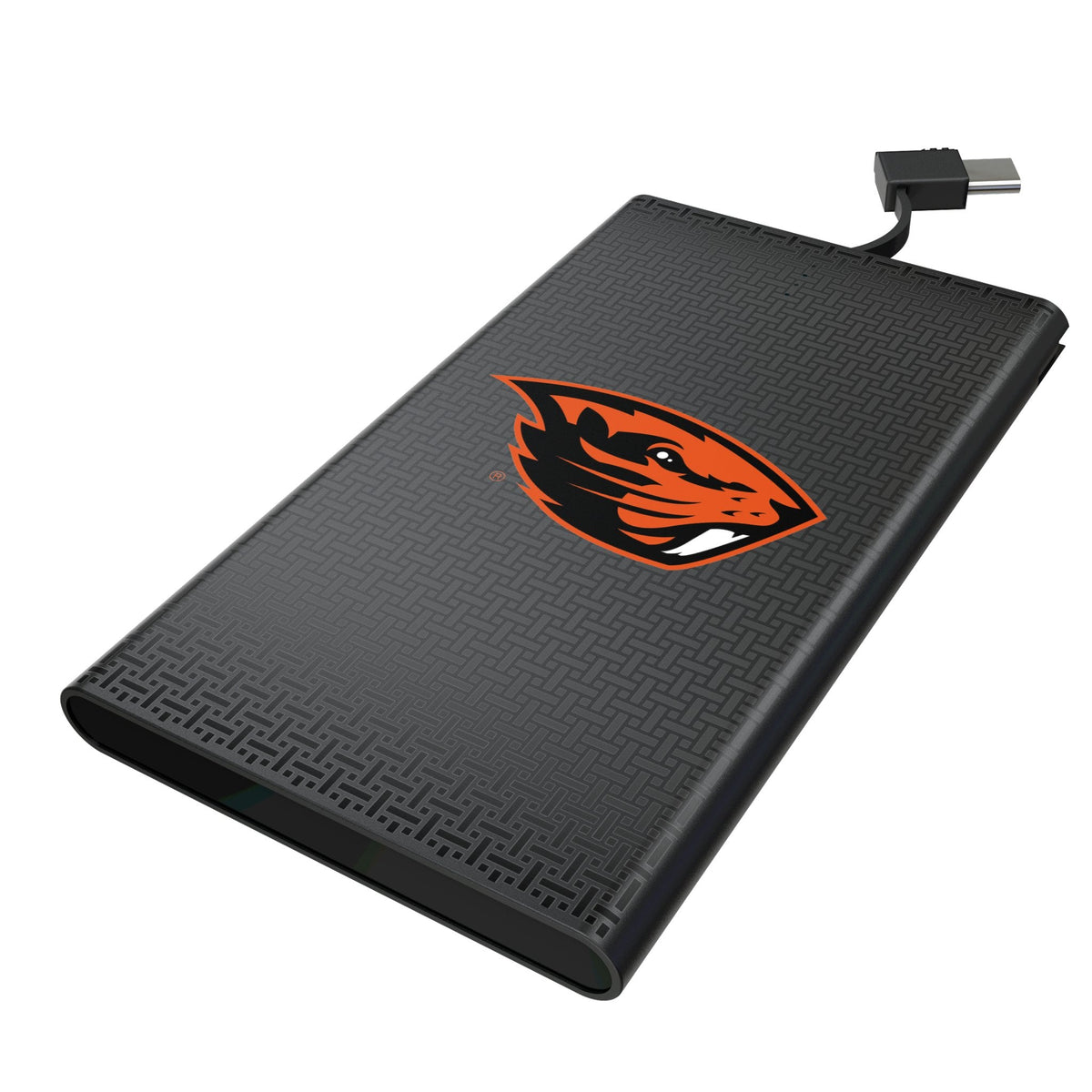 Oregon State University Beavers Linen 5000mAh Flat Powerbank