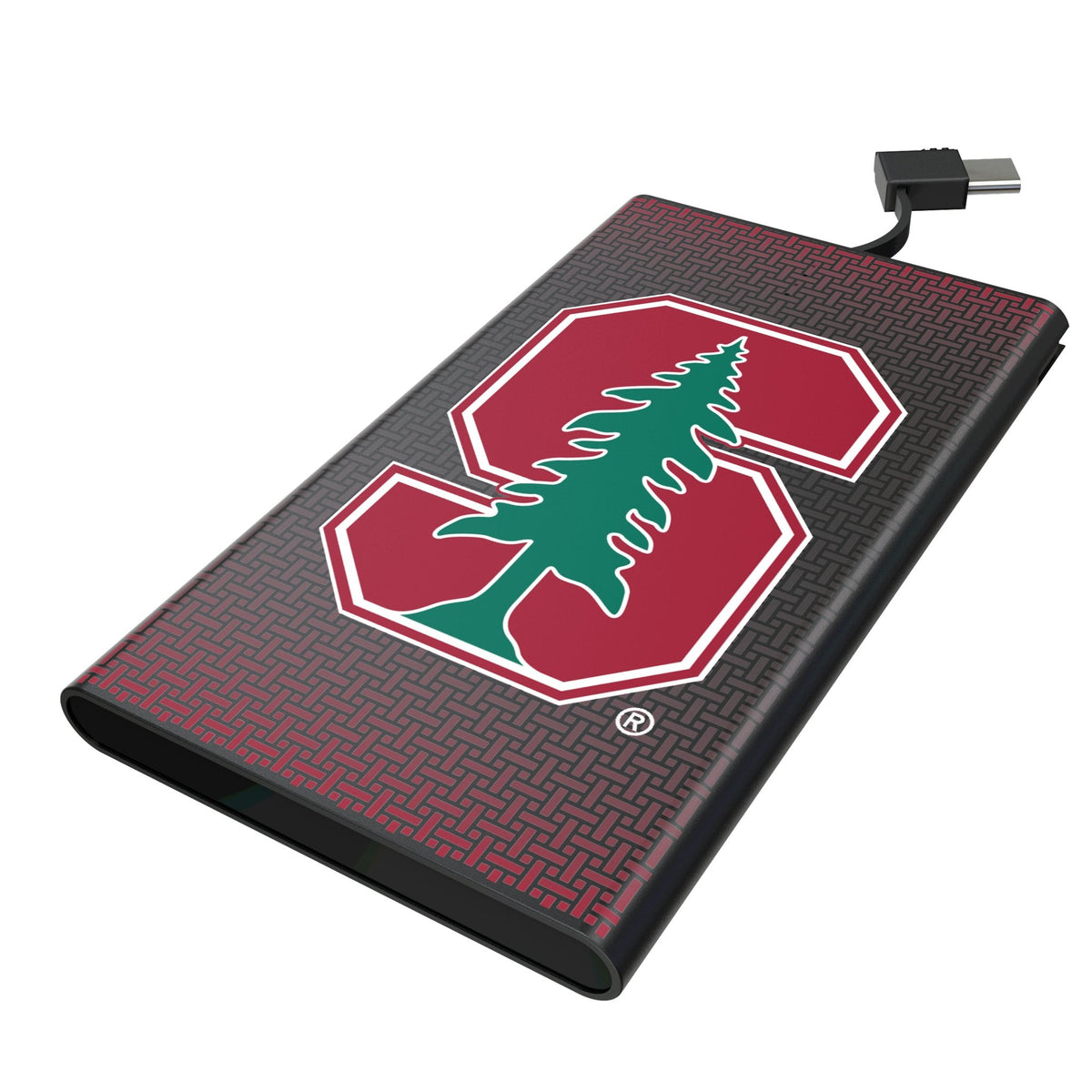 Stanford University Cardinal Linen 5000mAh Flat Powerbank