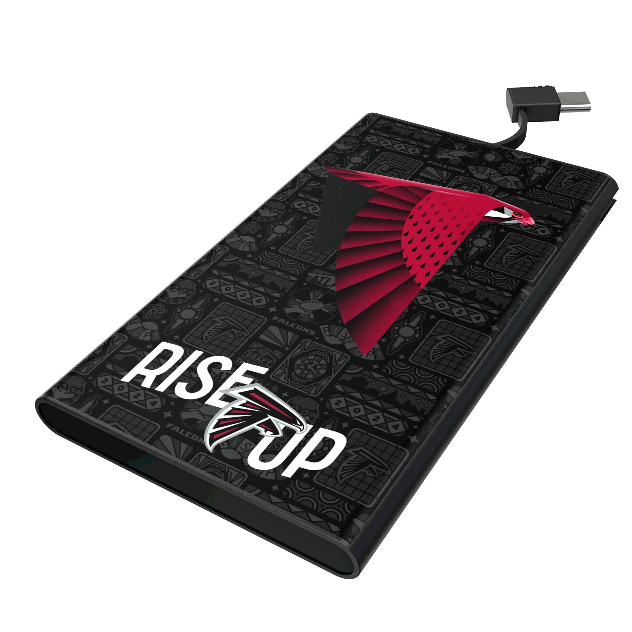 Atlanta Falcons 2024 Edition 5000mAh Flat Powerbank 1