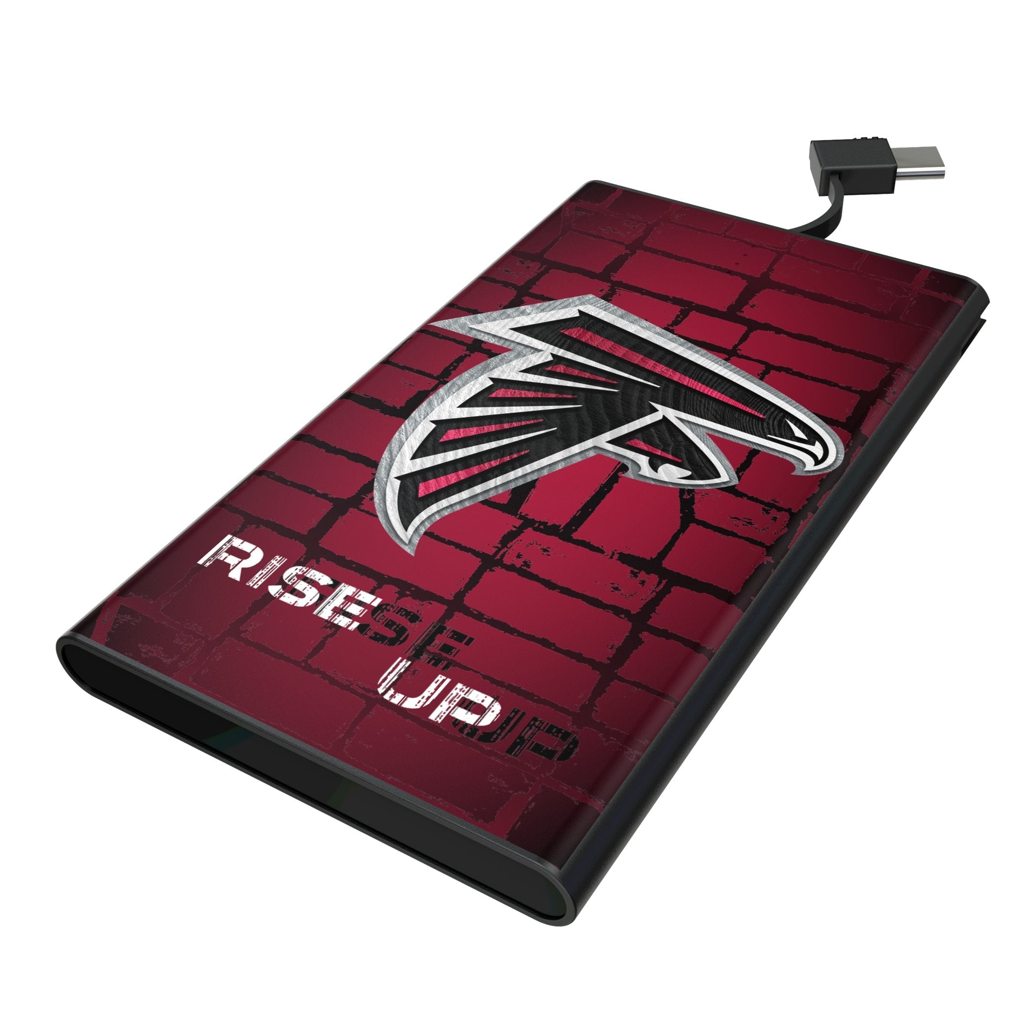 Atlanta Falcons Brick Wall 5000mAh Flat Powerbank