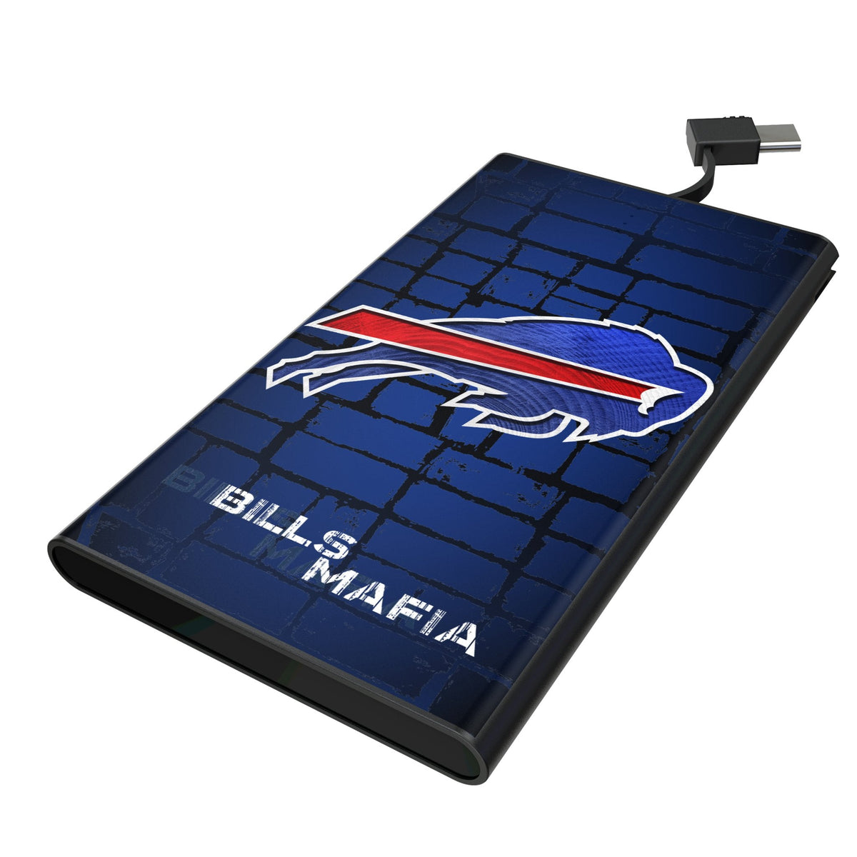 Buffalo Bills Brick Wall 5000mAh Flat Powerbank