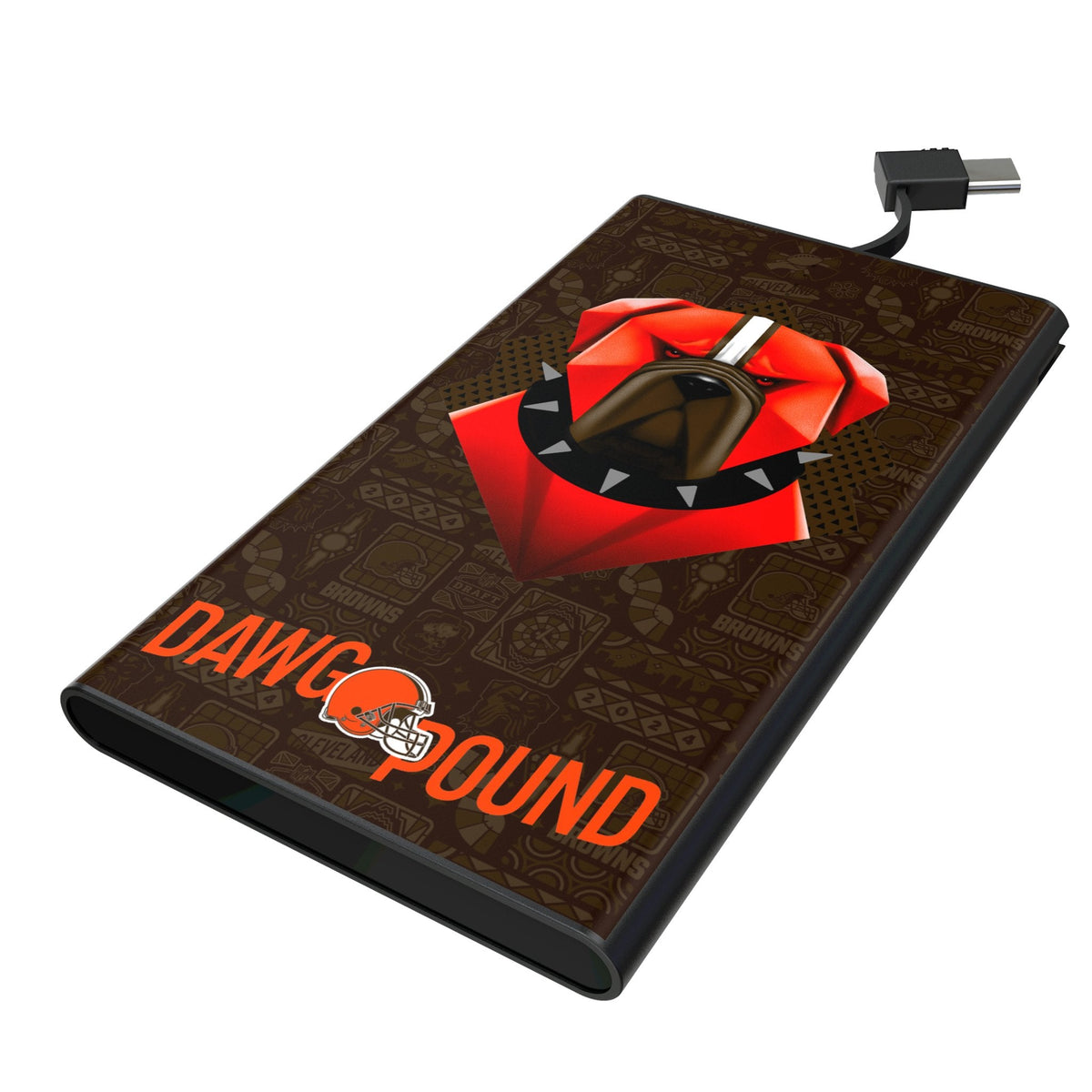 Cleveland Browns 2024 Edition 5000mAh Flat Powerbank 1