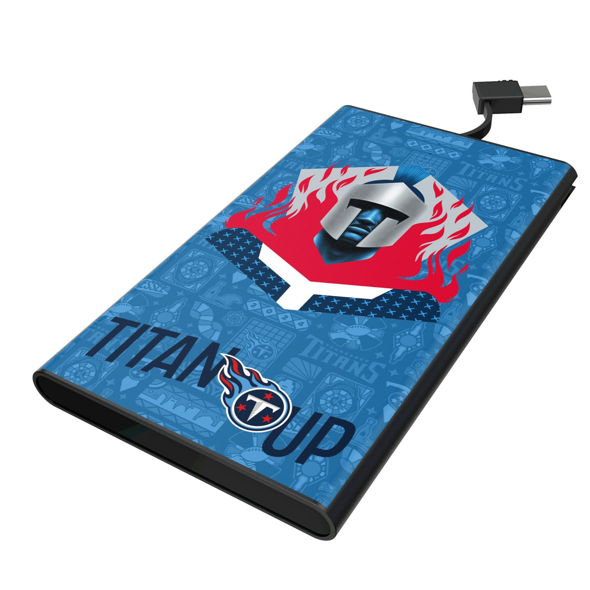 Tennessee Titans 2024 Edition 5000mAh Flat Powerbank 1