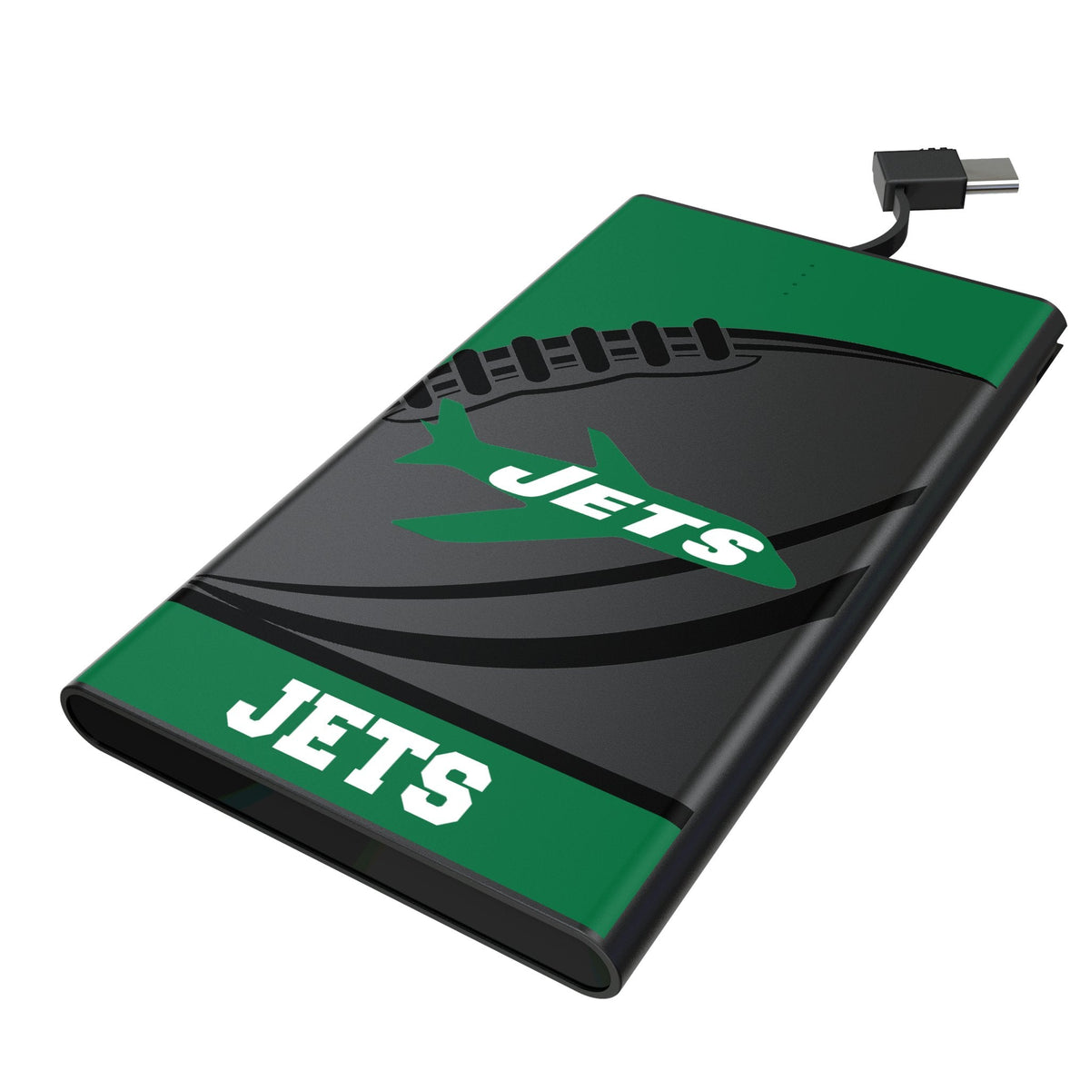 New York Jets 1963 Historic Collection Passtime 5000mAh Flat Powerbank 1