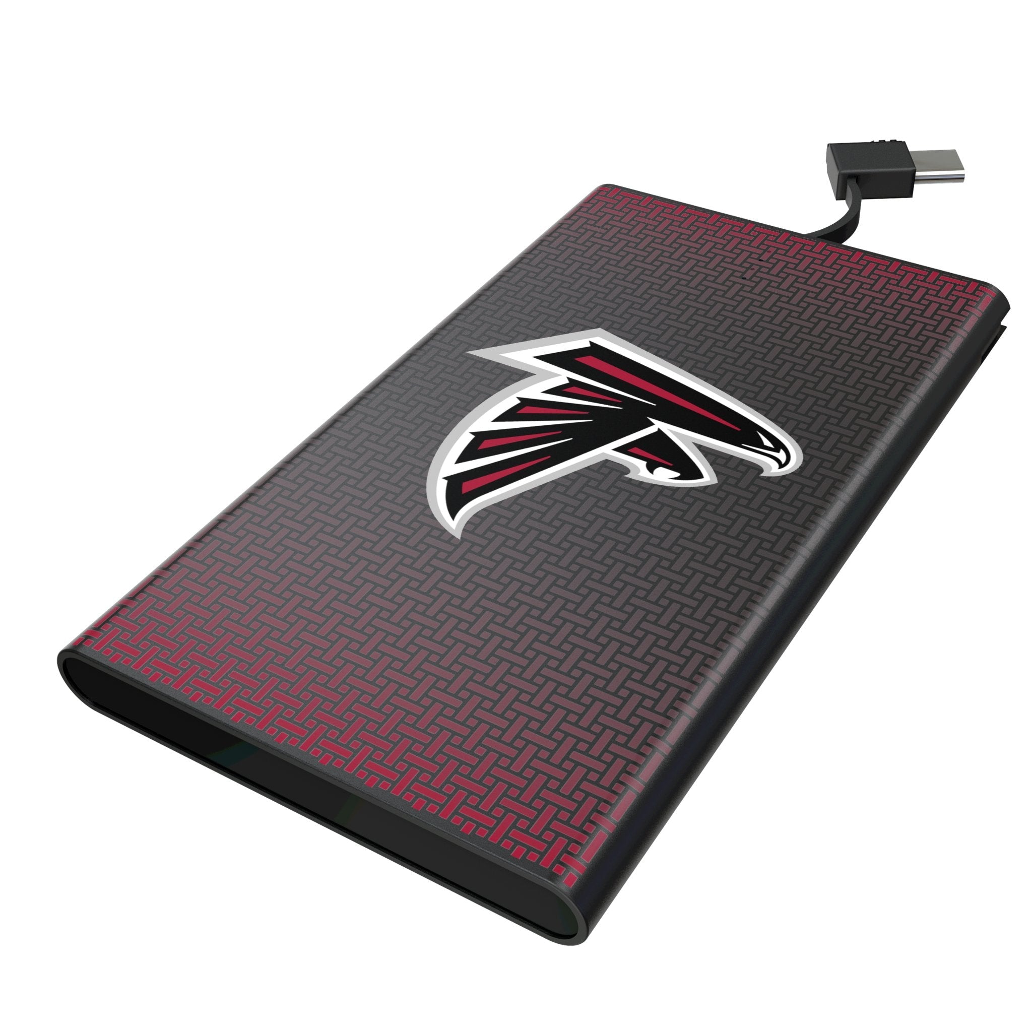 Atlanta Falcons Linen 5000mAh Flat Powerbank