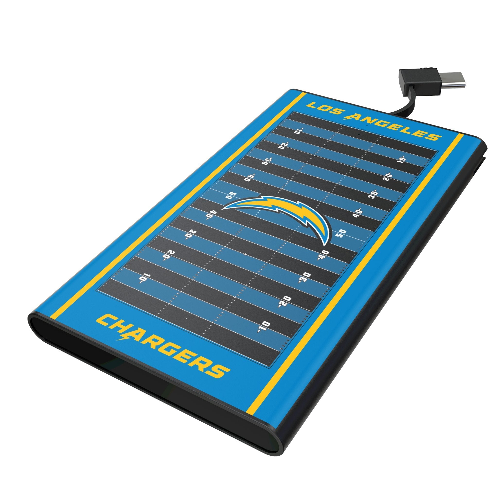 Los Angeles Chargers Field 5000mAh Flat Powerbank 1