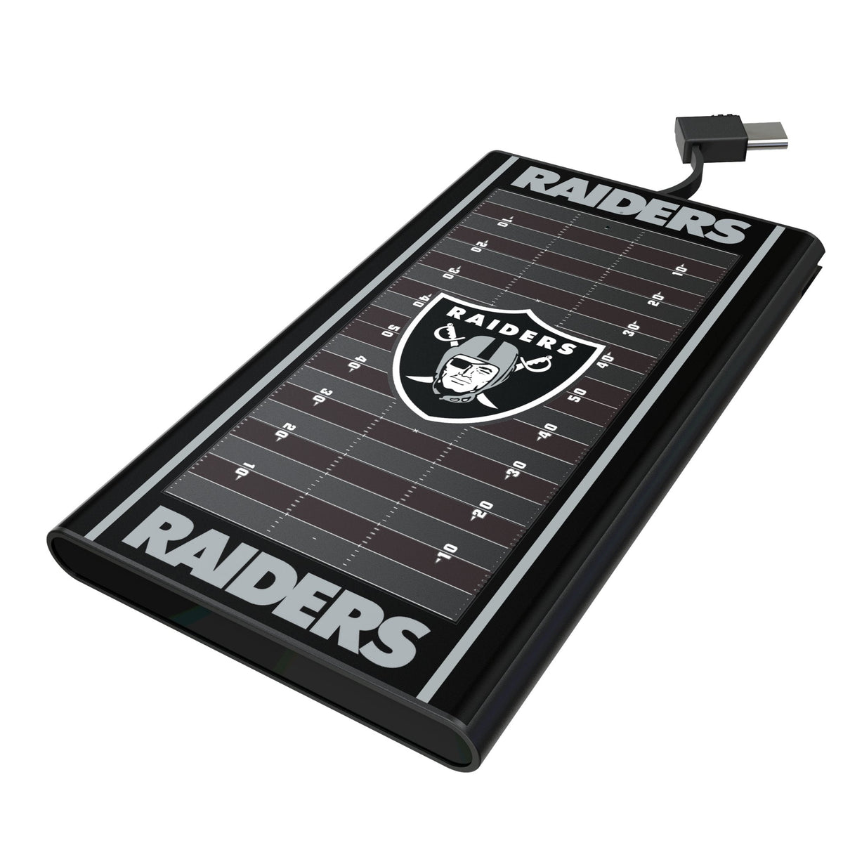 Las Vegas Raiders Field 5000mAh Flat Powerbank 1