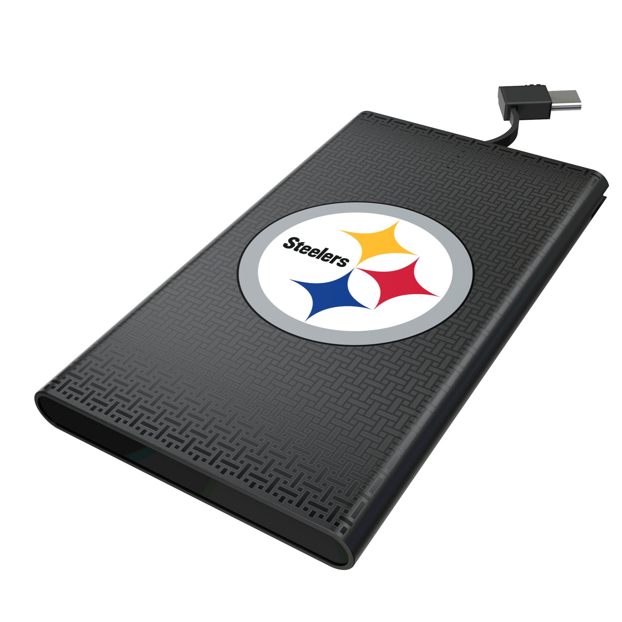 Pittsburgh Steelers Linen 5000mAh Flat Powerbank 1