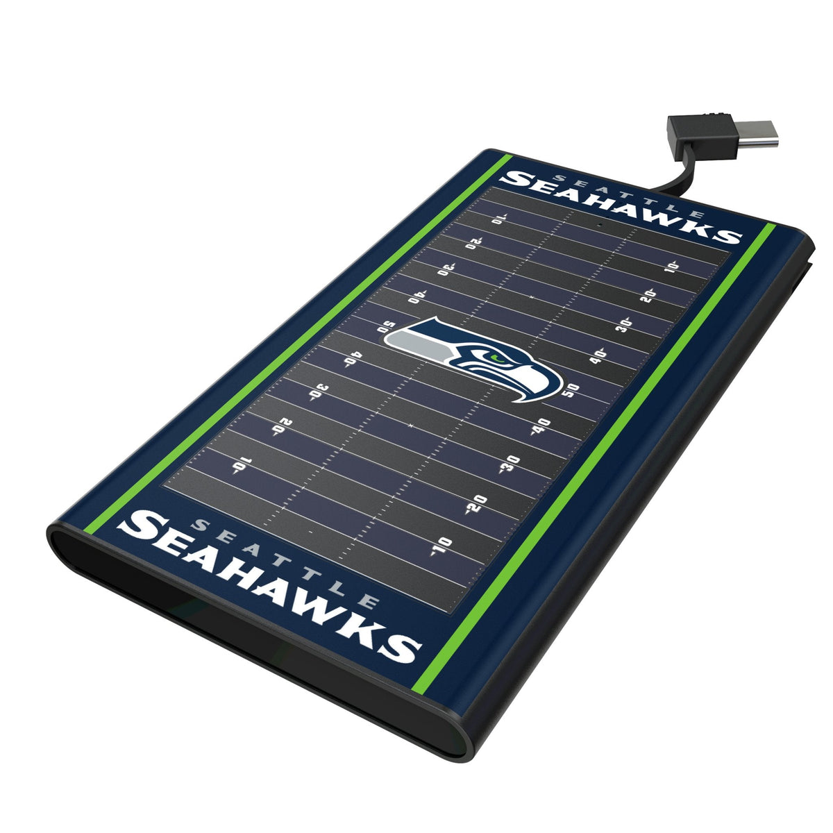 Seattle Seahawks Field 5000mAh Flat Powerbank 1
