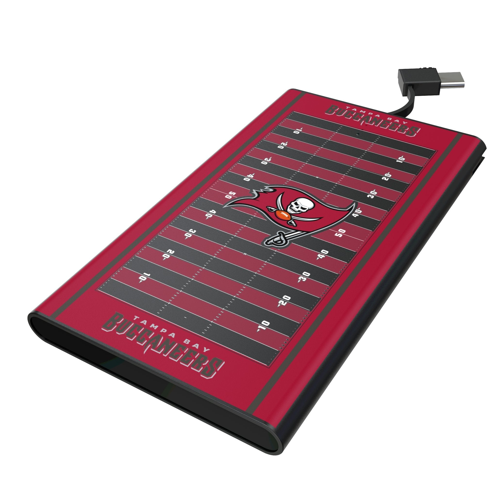 Tampa Bay Buccaneers Field 5000mAh Flat Powerbank 1