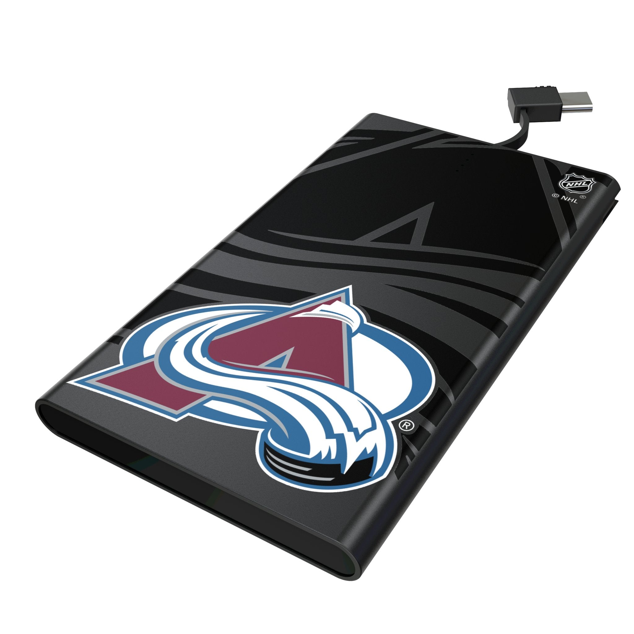 Colorado Avalanche Monocolor Tilt 5000mAh Flat Powerbank
