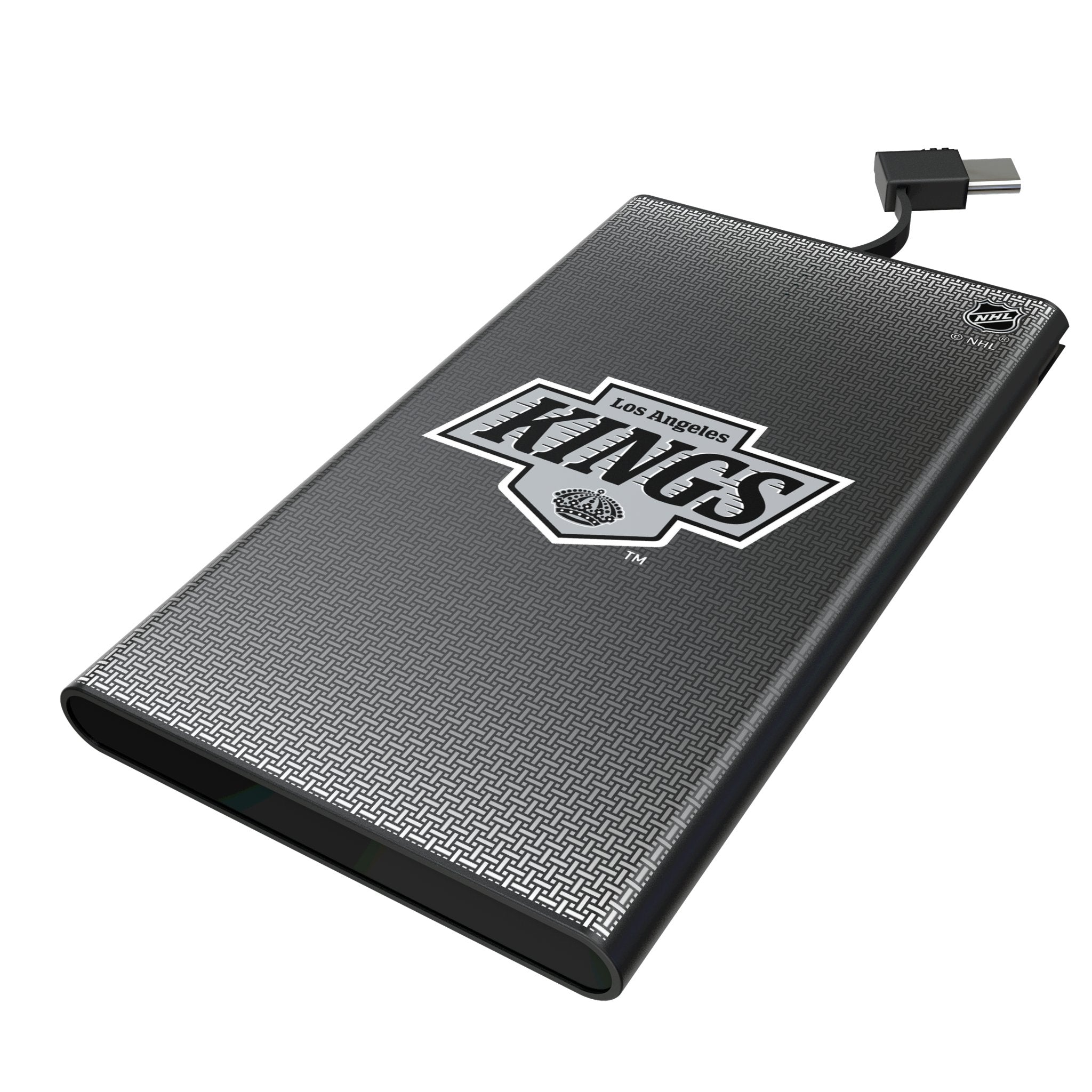 LA Kings Linen 5000mAh Flat Powerbank