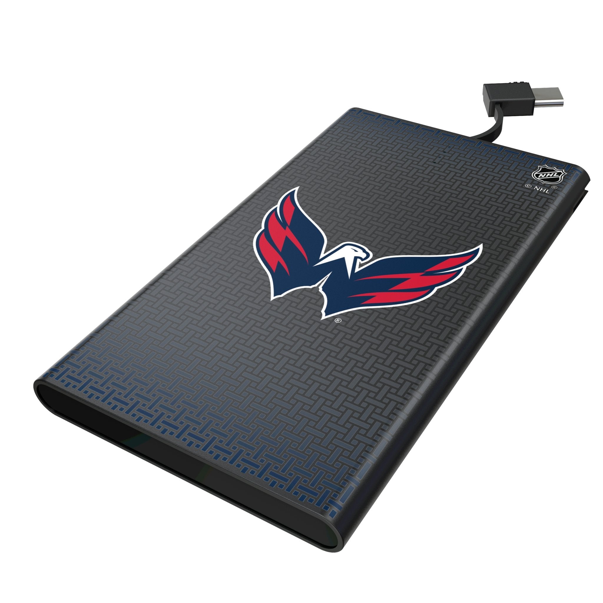 Washington Capitals Linen 5000mAh Flat Powerbank 1