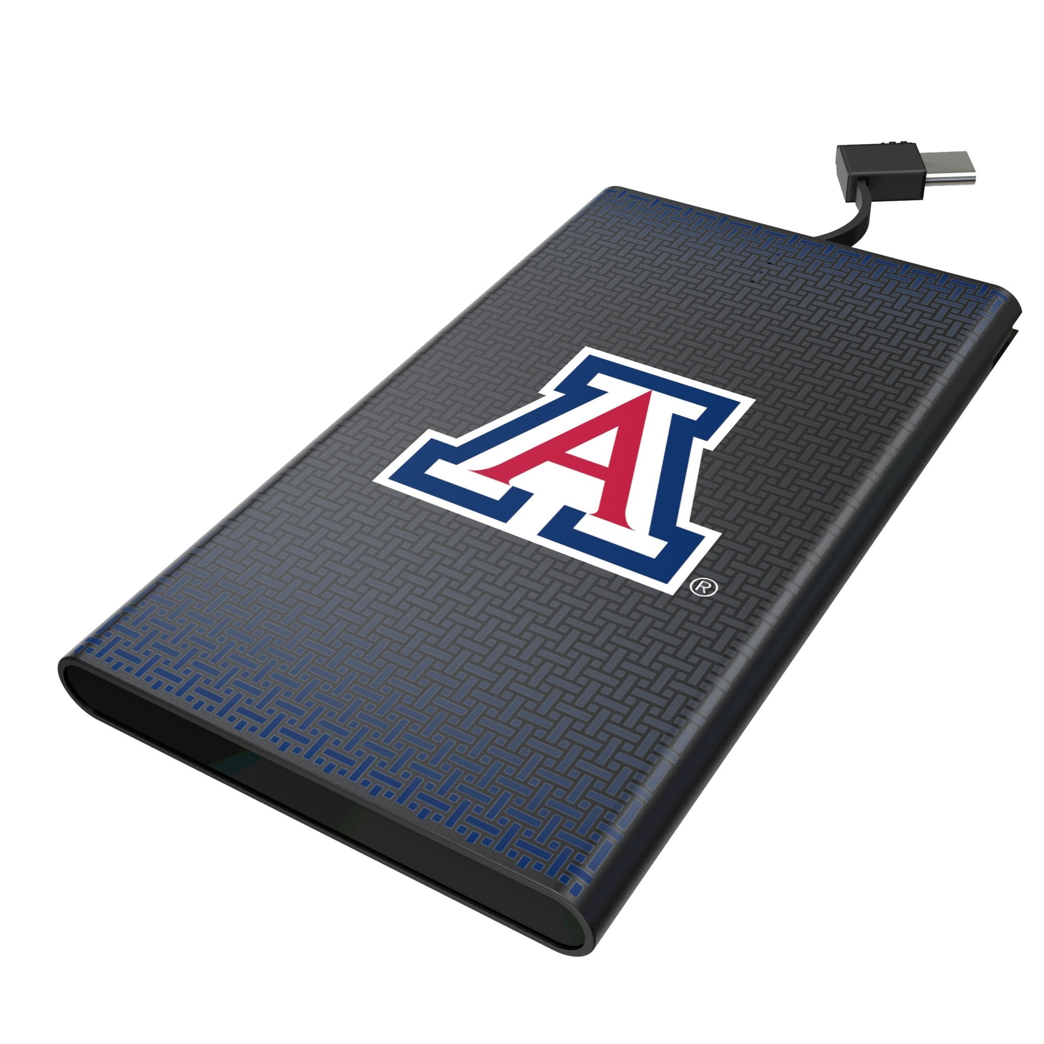 University of Arizona Wildcats Linen 5000mAh Flat Powerbank 1
