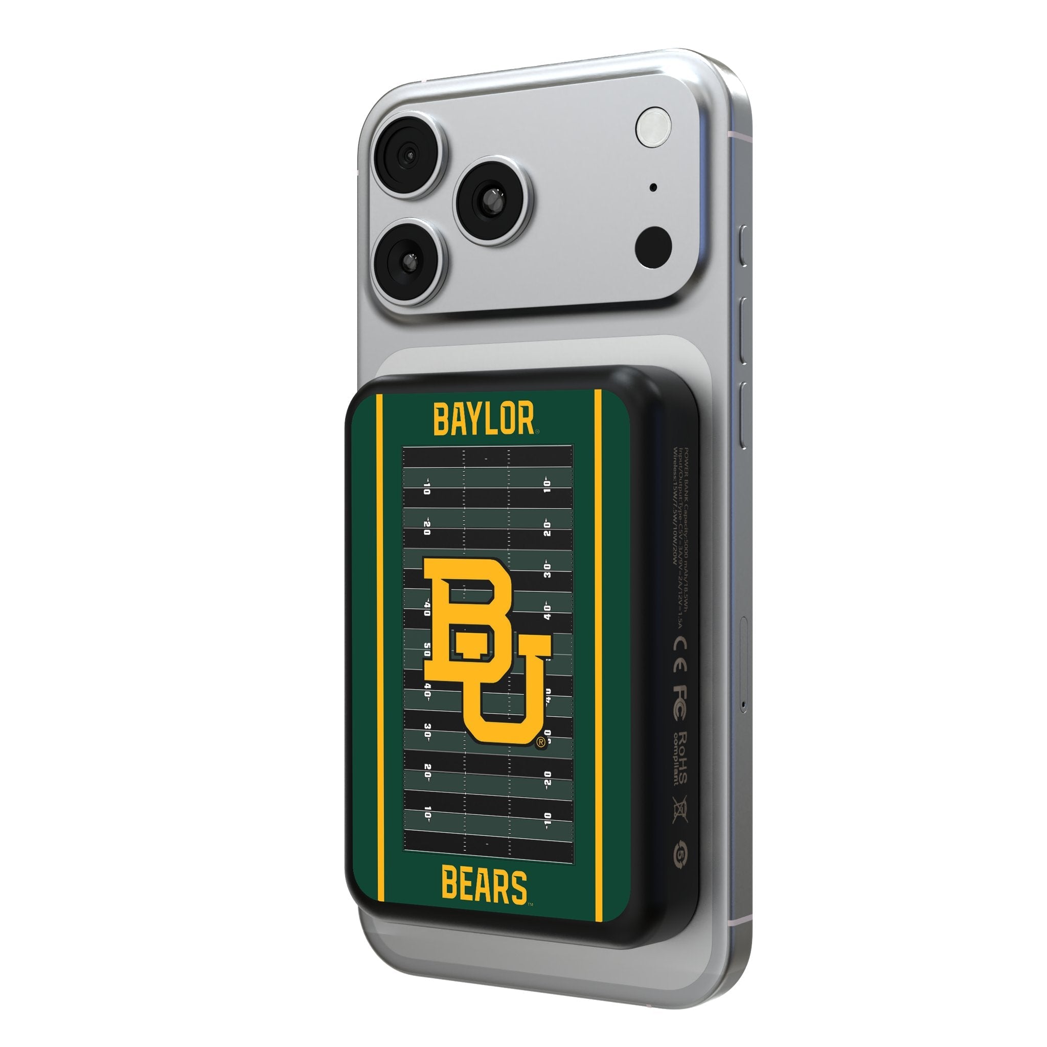Baylor University Bears Field Wireless Mag Power Bank