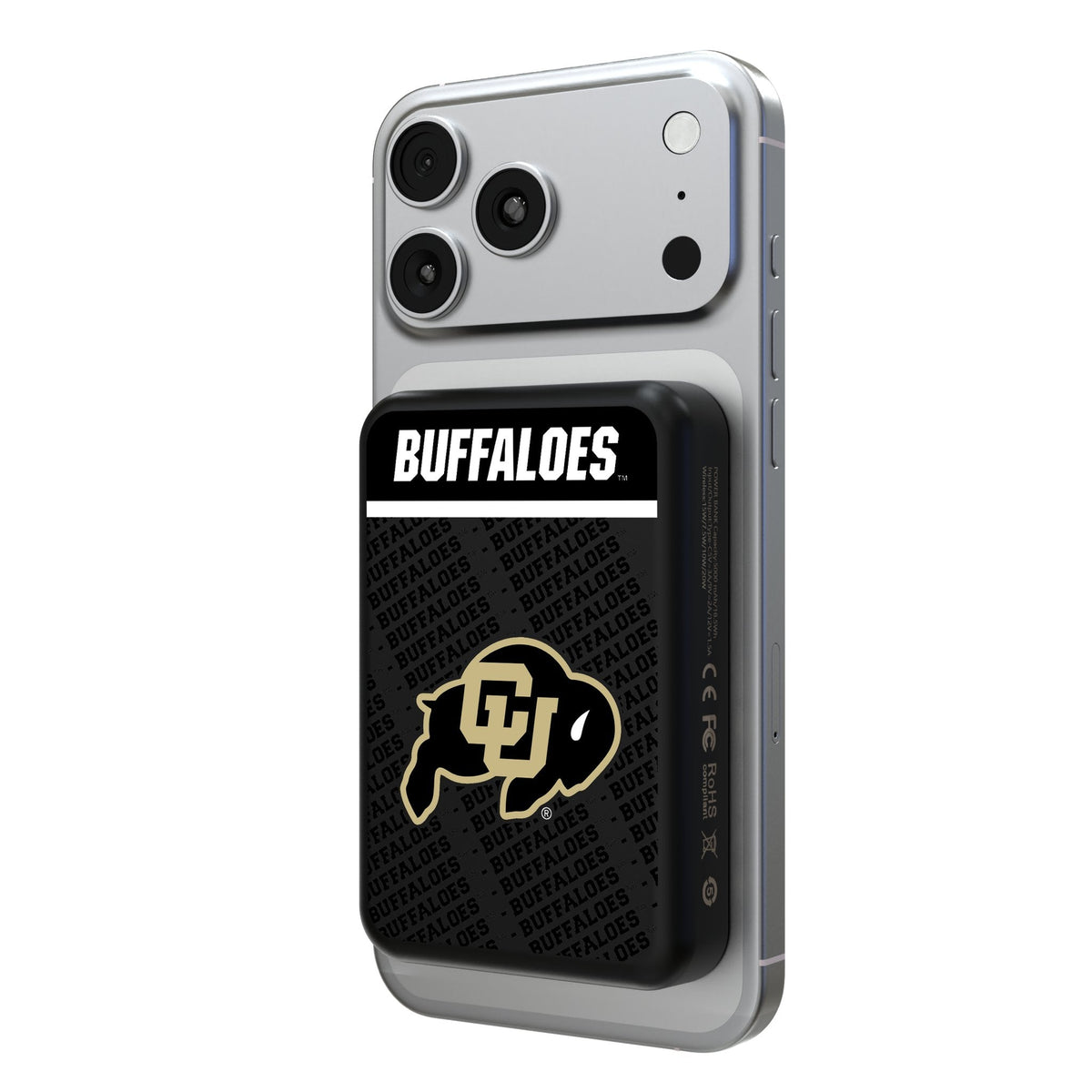 University of Colorado Buffaloes Endzone Plus Wireless Mag Power Bank