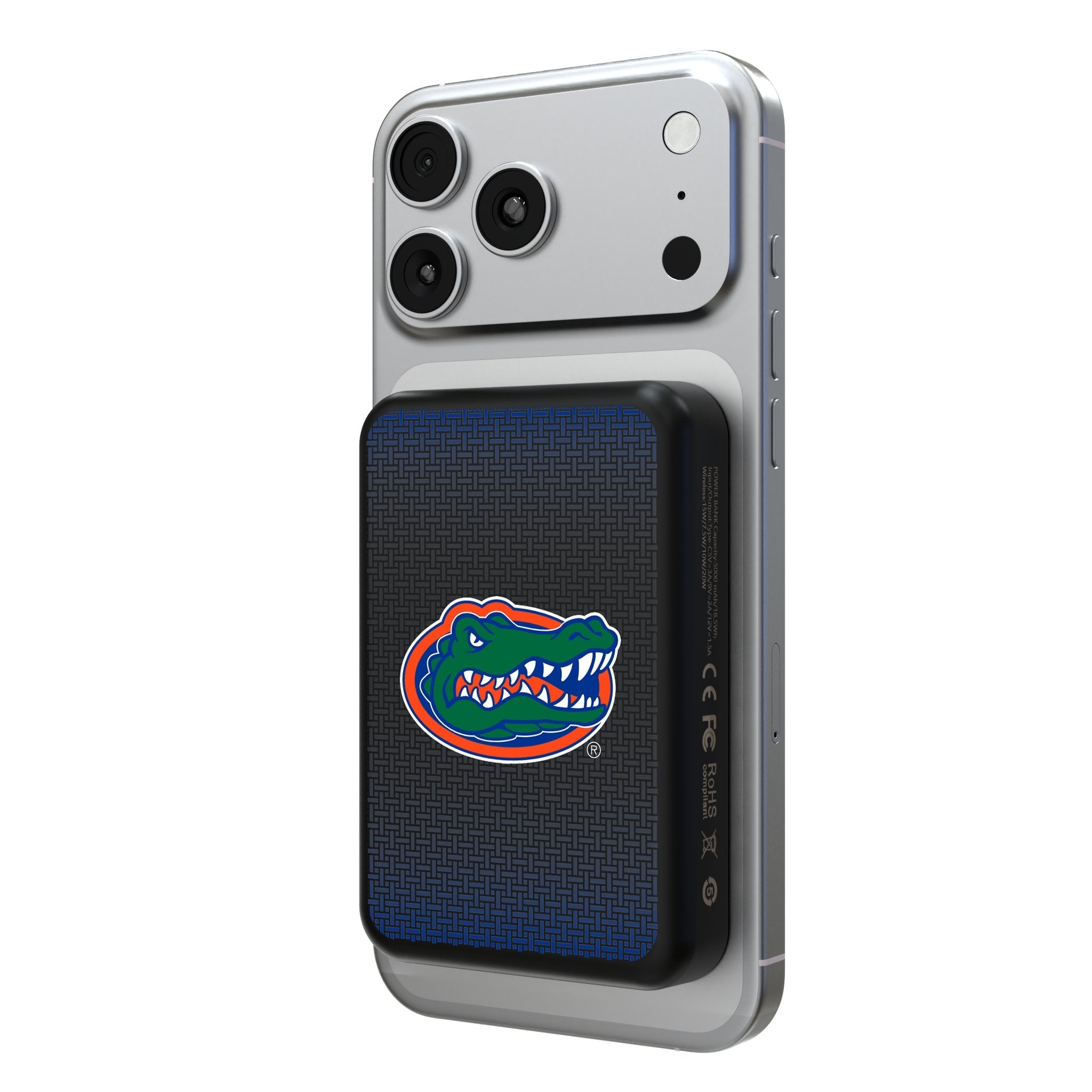 University of Florida Gators Linen Wireless Mag Power Bank