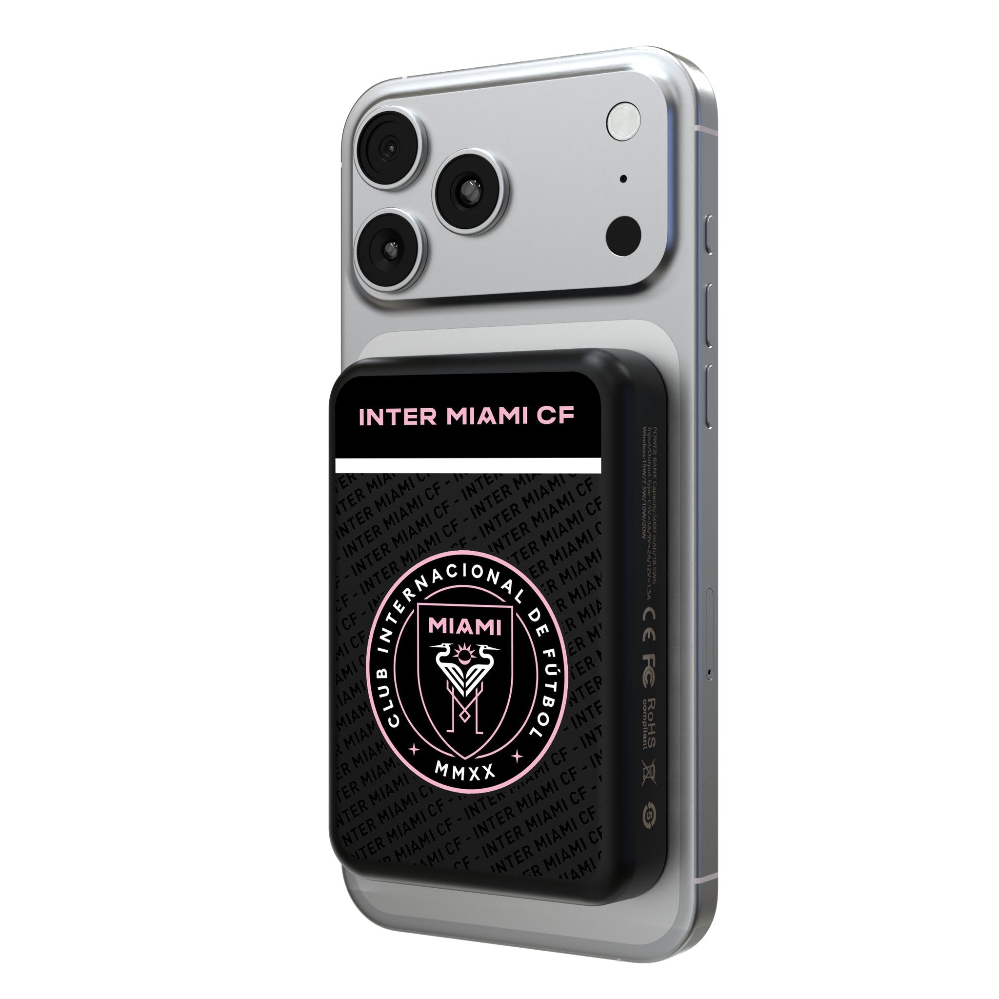 Inter Miami CF Endzone Plus Wireless Mag Power Bank 1