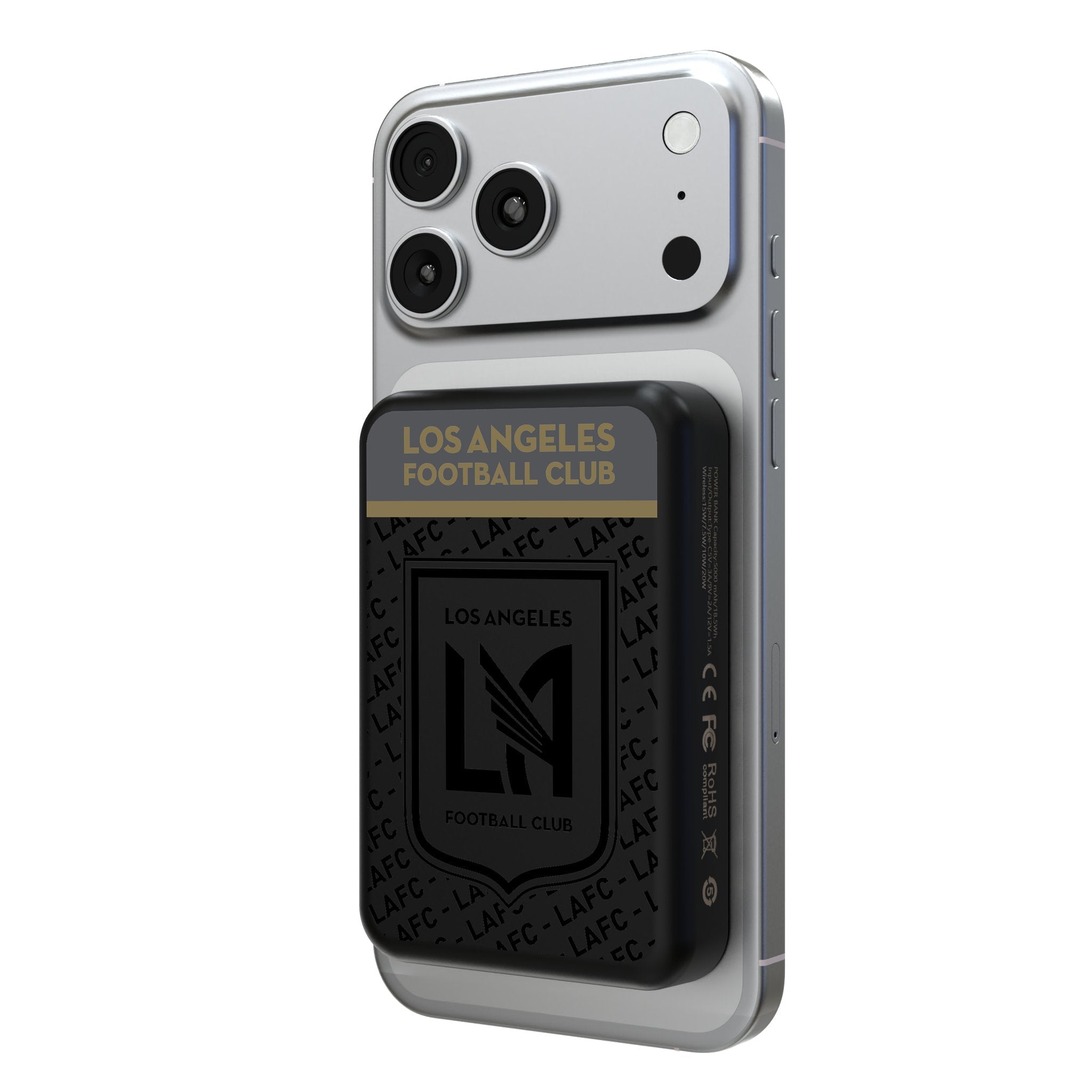 Los Angeles Football Club Endzone Plus Wireless Mag Power Bank