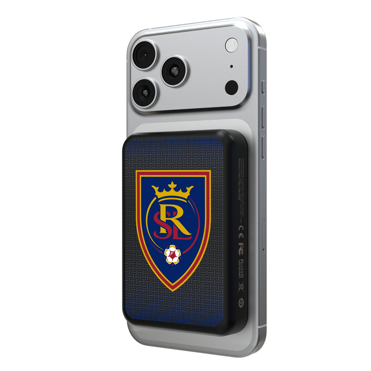 Real Salt Lake Linen Wireless Mag Power Bank 1