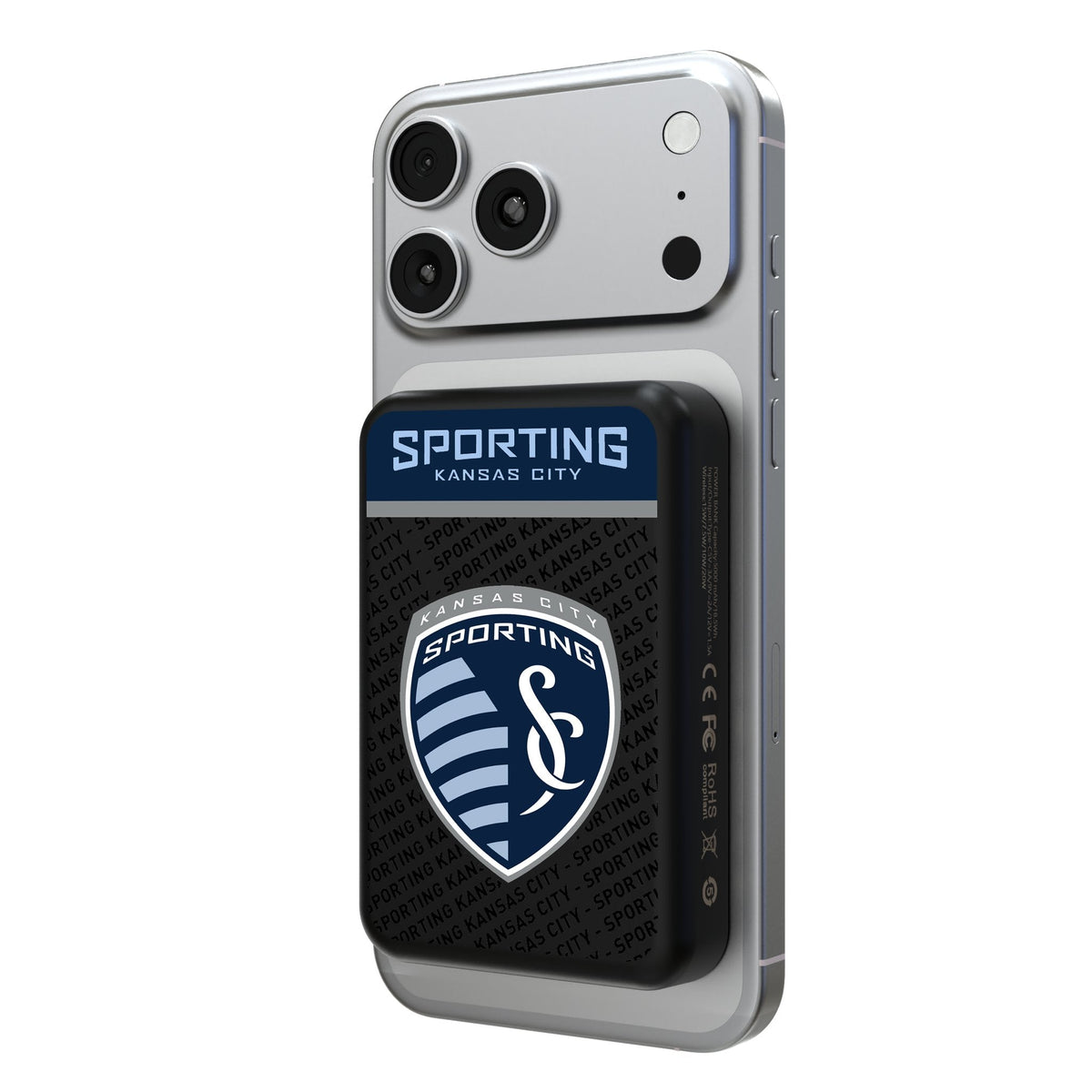 Sporting Kansas City Endzone Plus Wireless Mag Power Bank 1