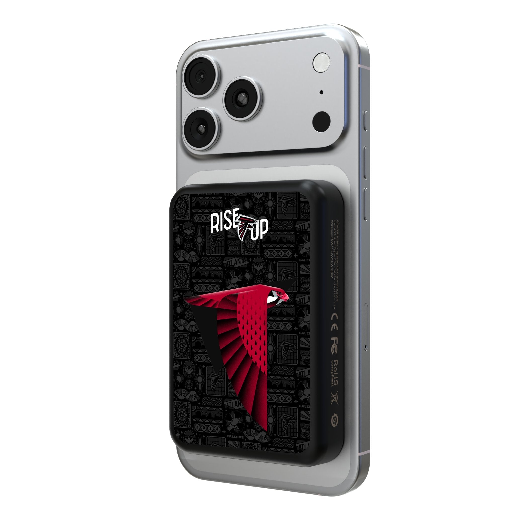 Atlanta Falcons 2024 Edition Wireless Mag Power Bank
