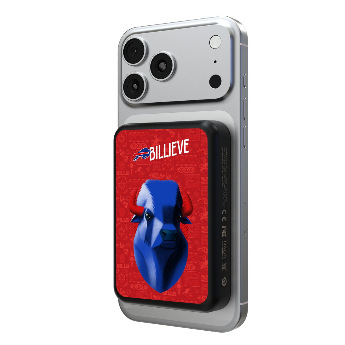 Buffalo Bills 2024 Edition Wireless Mag Power Bank