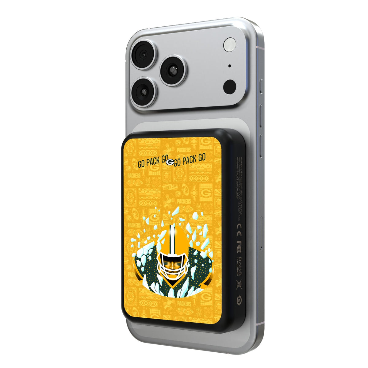 Green Bay Packers 2024 Edition Wireless Mag Power Bank