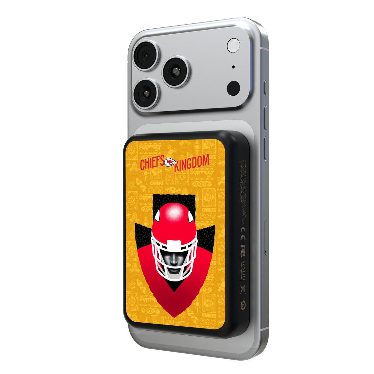 Kansas City Chiefs 2024 Edition Wireless Mag Power Bank