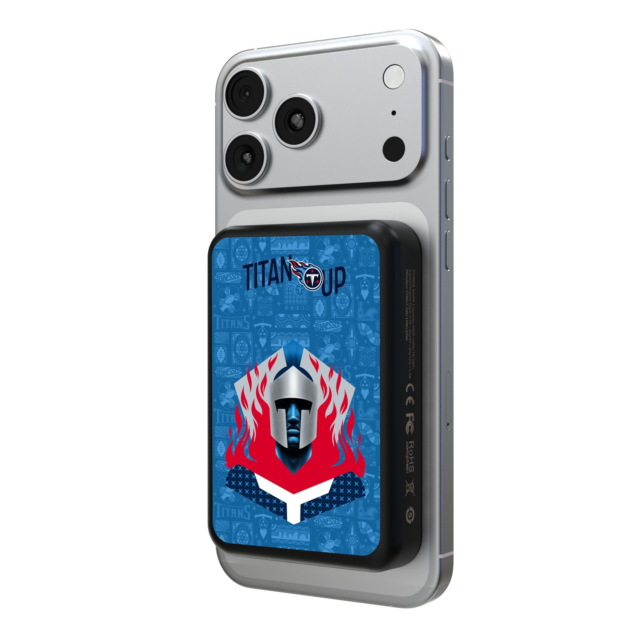 Tennessee Titans 2024 Edition Wireless Mag Power Bank