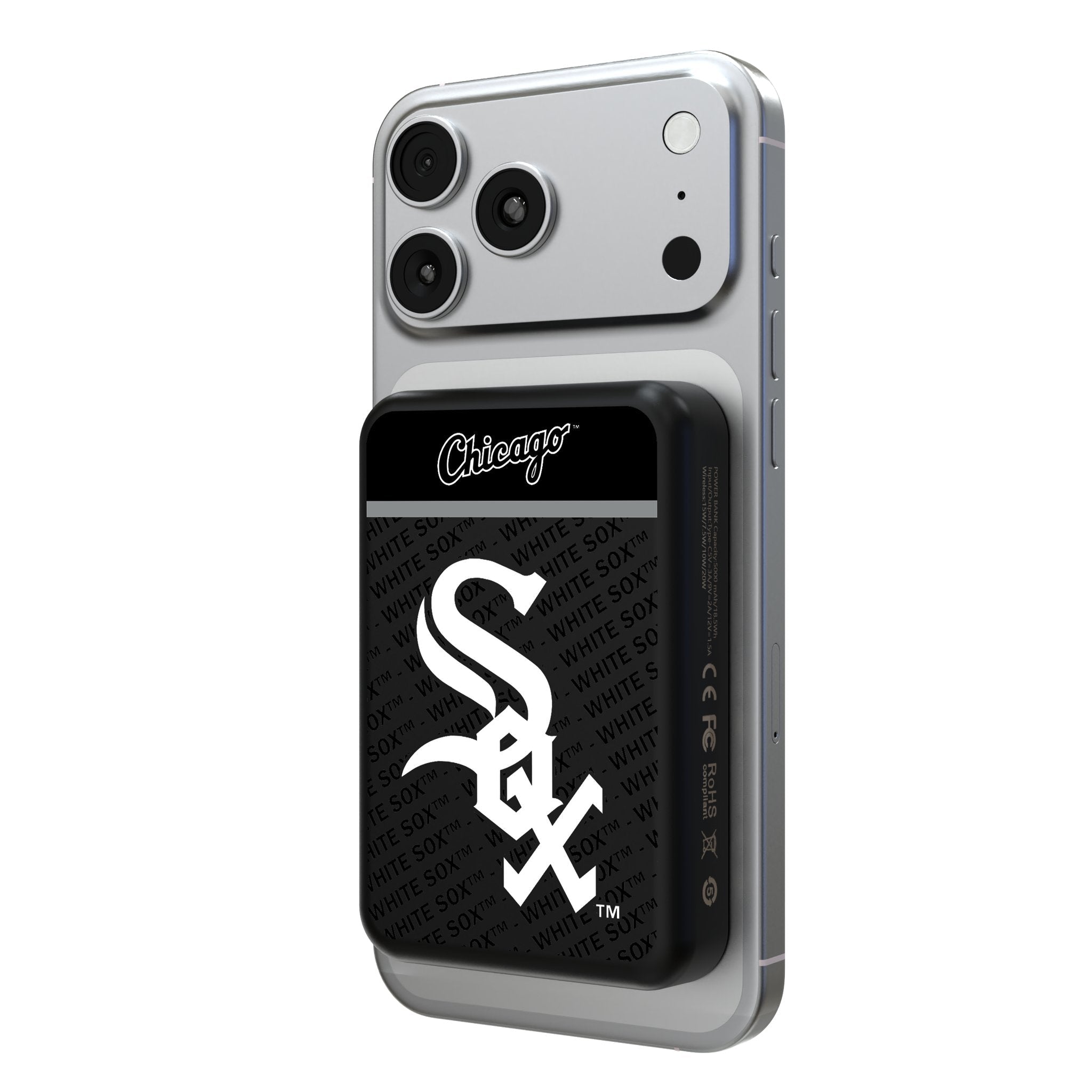 Chicago White Sox Endzone Plus Wireless Mag Power Bank 1