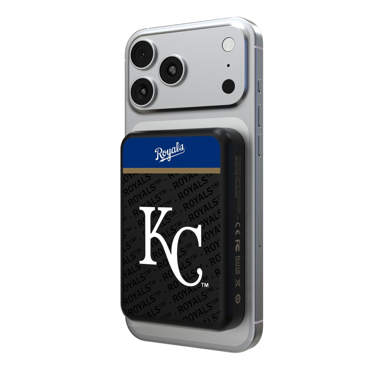 Kansas City Royals Endzone Plus Wireless Mag Power Bank